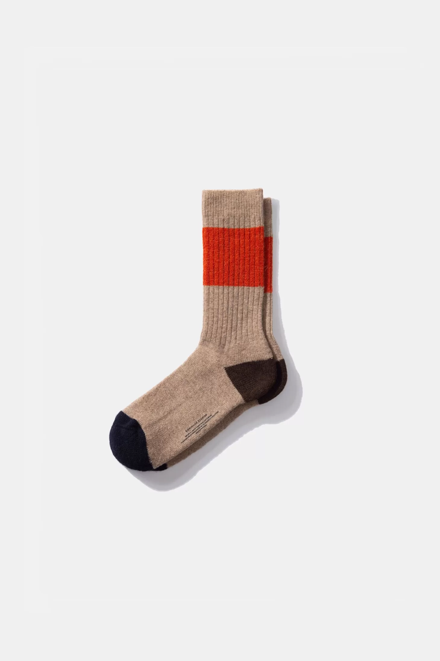 Clearance Edmmond Studios Archer Socks Plain Beige
