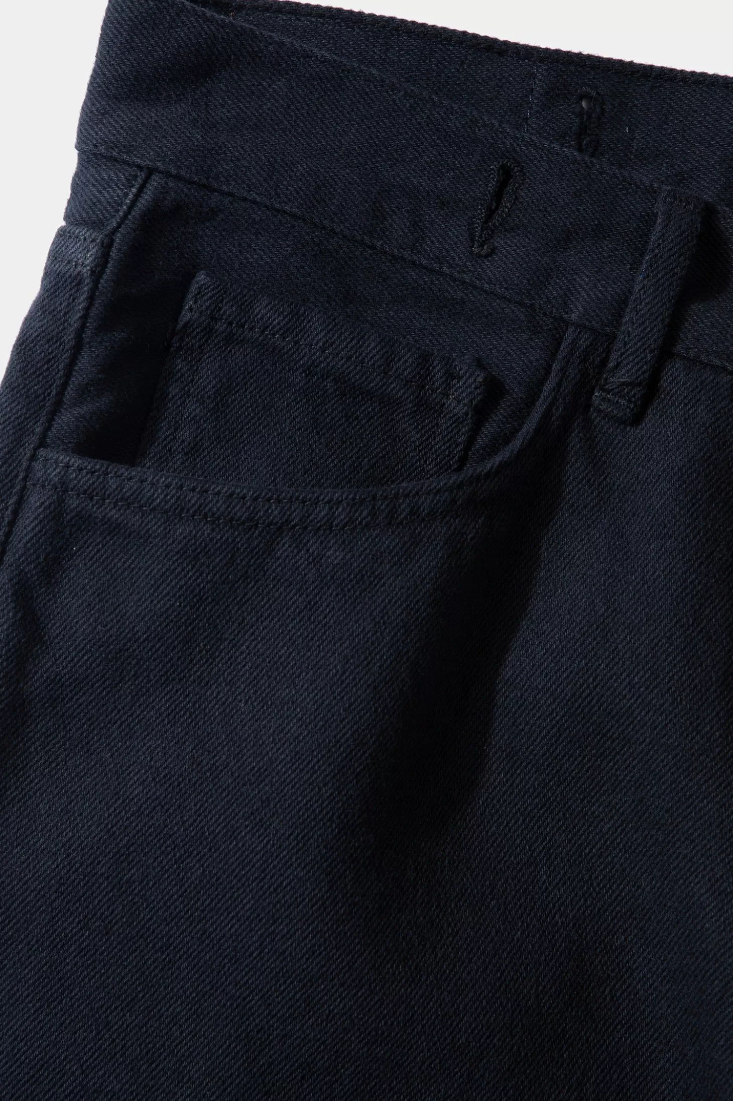 Shop Edmmond Studios Avail Pants Plain Navy