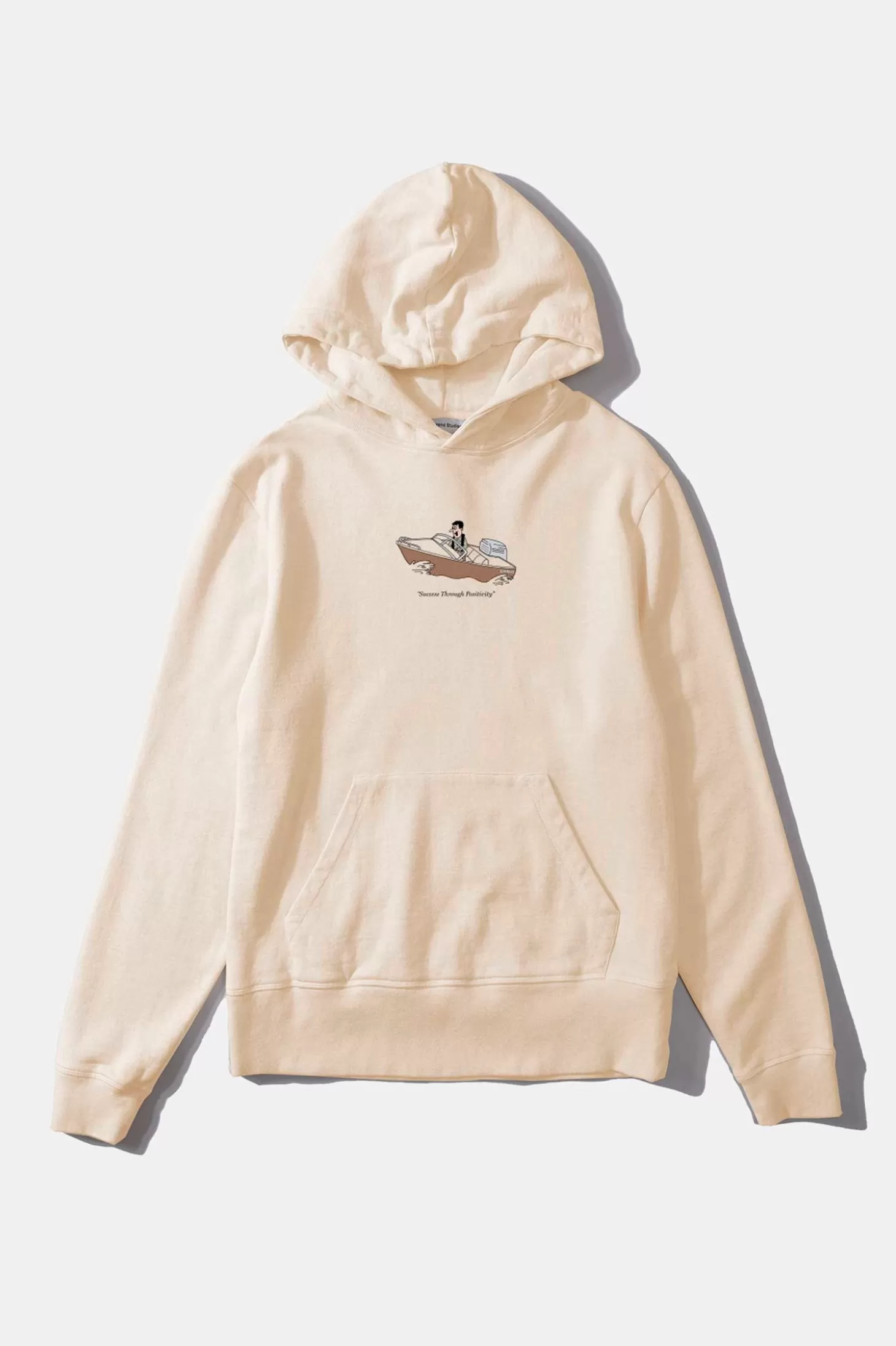 Shop Edmmond Studios Basil Hoodie Plain Vanilla