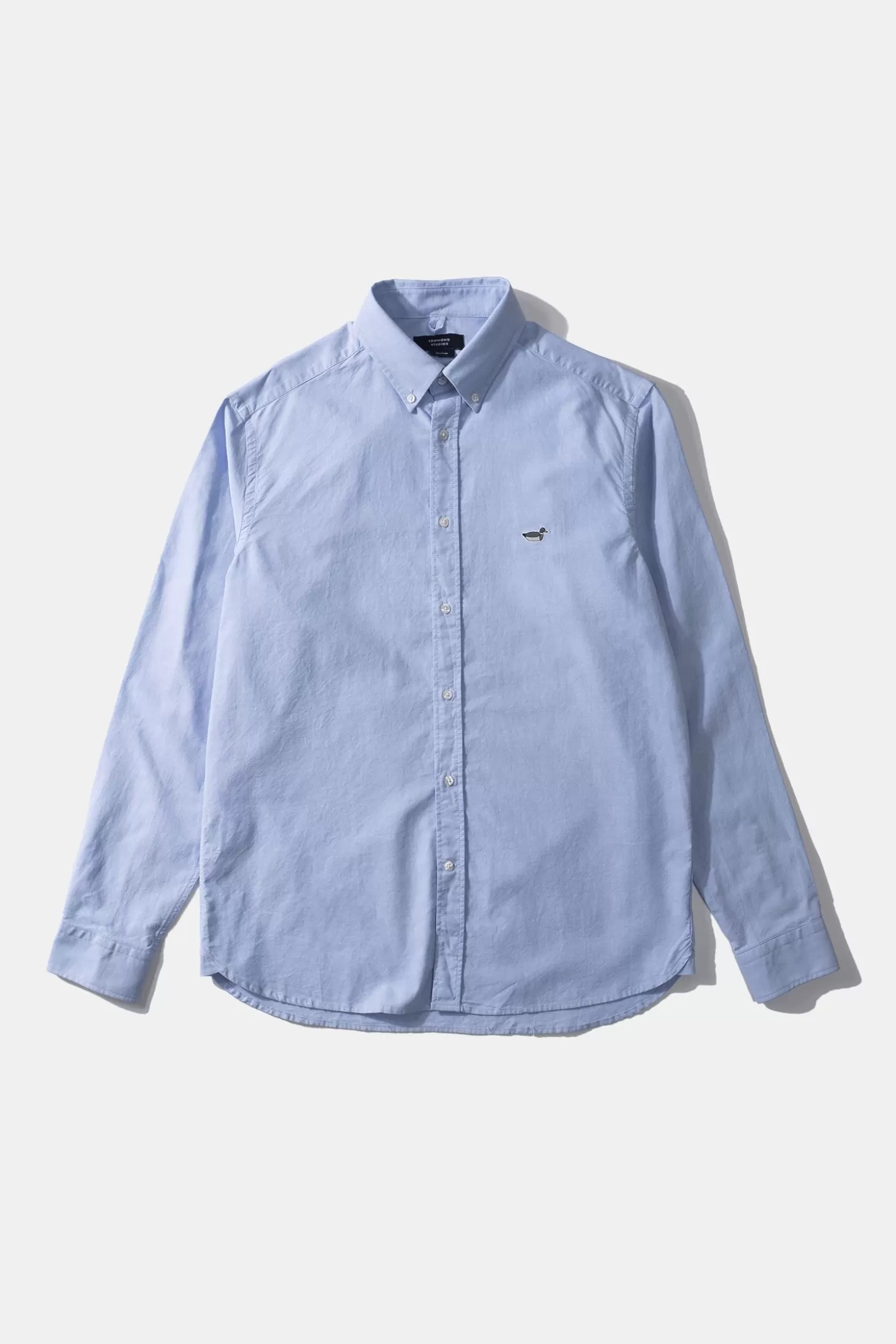 Clearance Edmmond Studios Bd Shirt Oxford Plain Light Blue