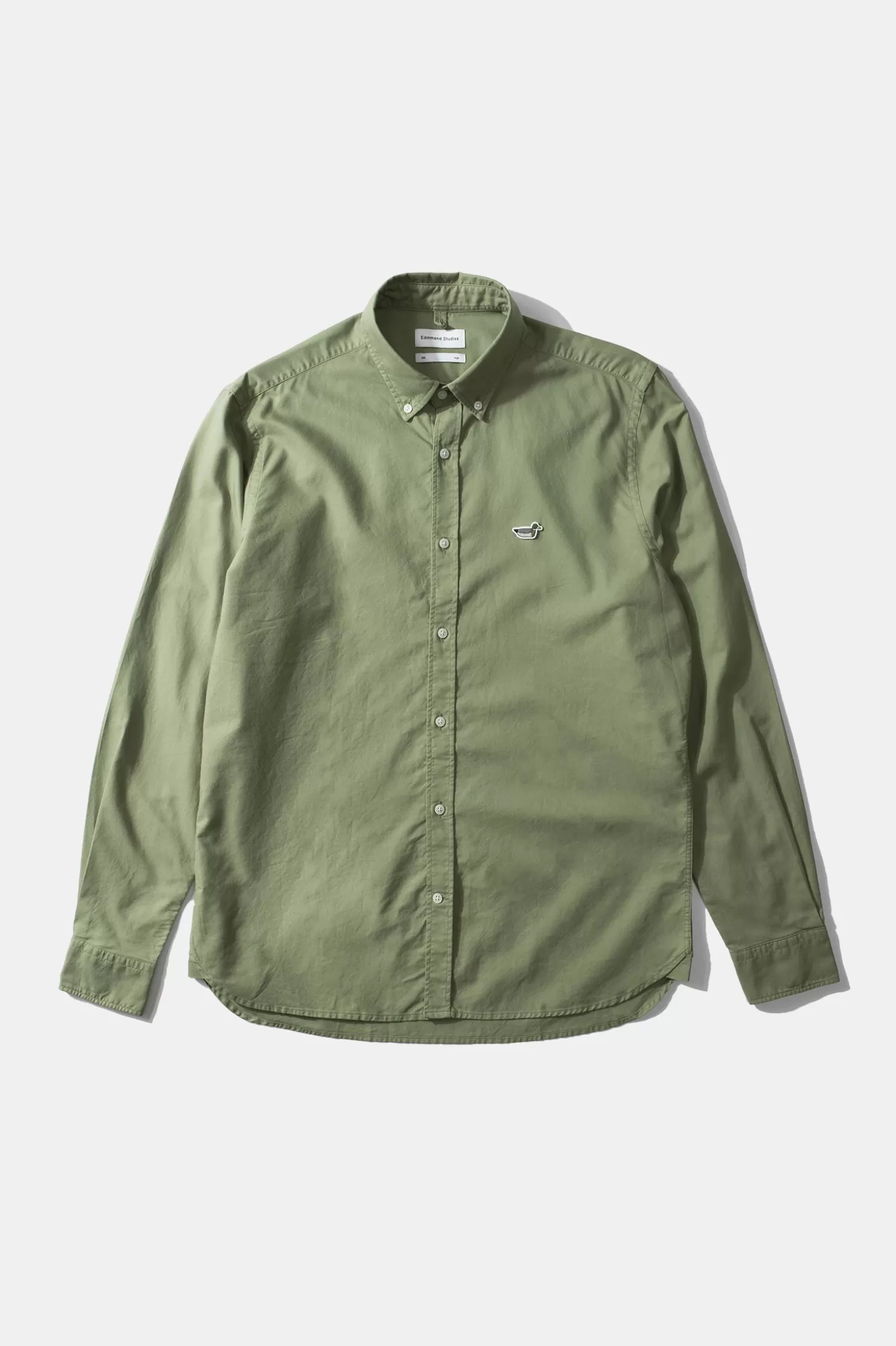 Flash Sale Edmmond Studios Bd Shirt Oxford Plain Olive