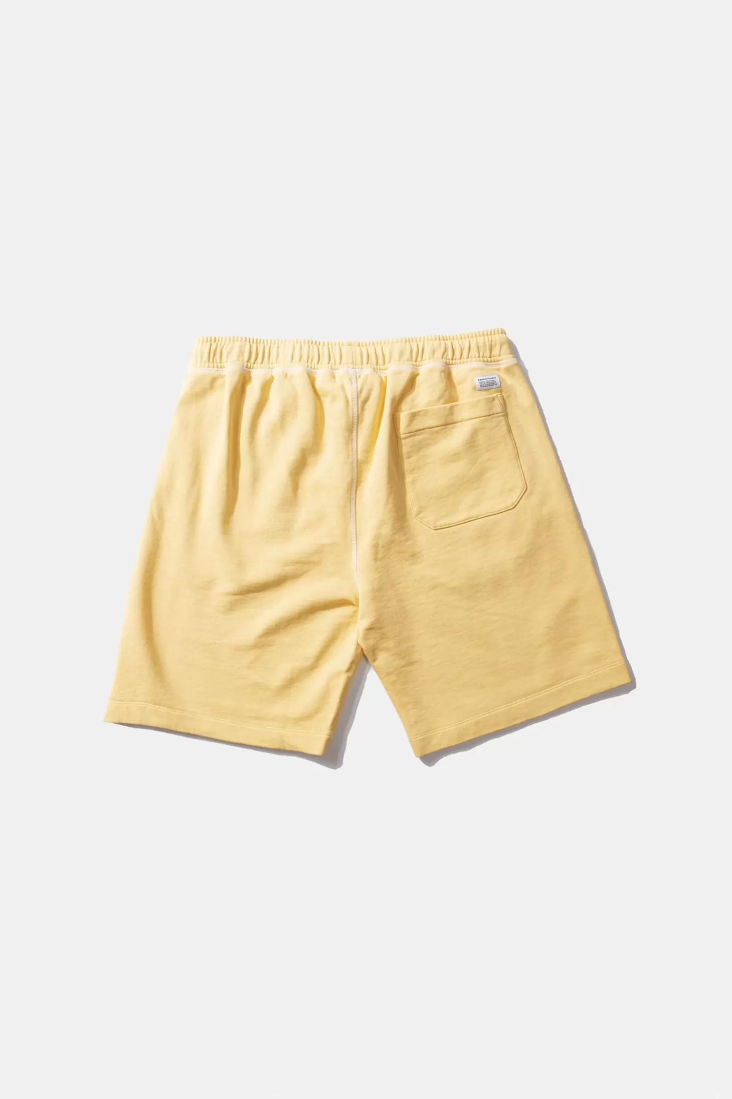 Online Edmmond Studios College Arch Shorts Plain Light Yellow