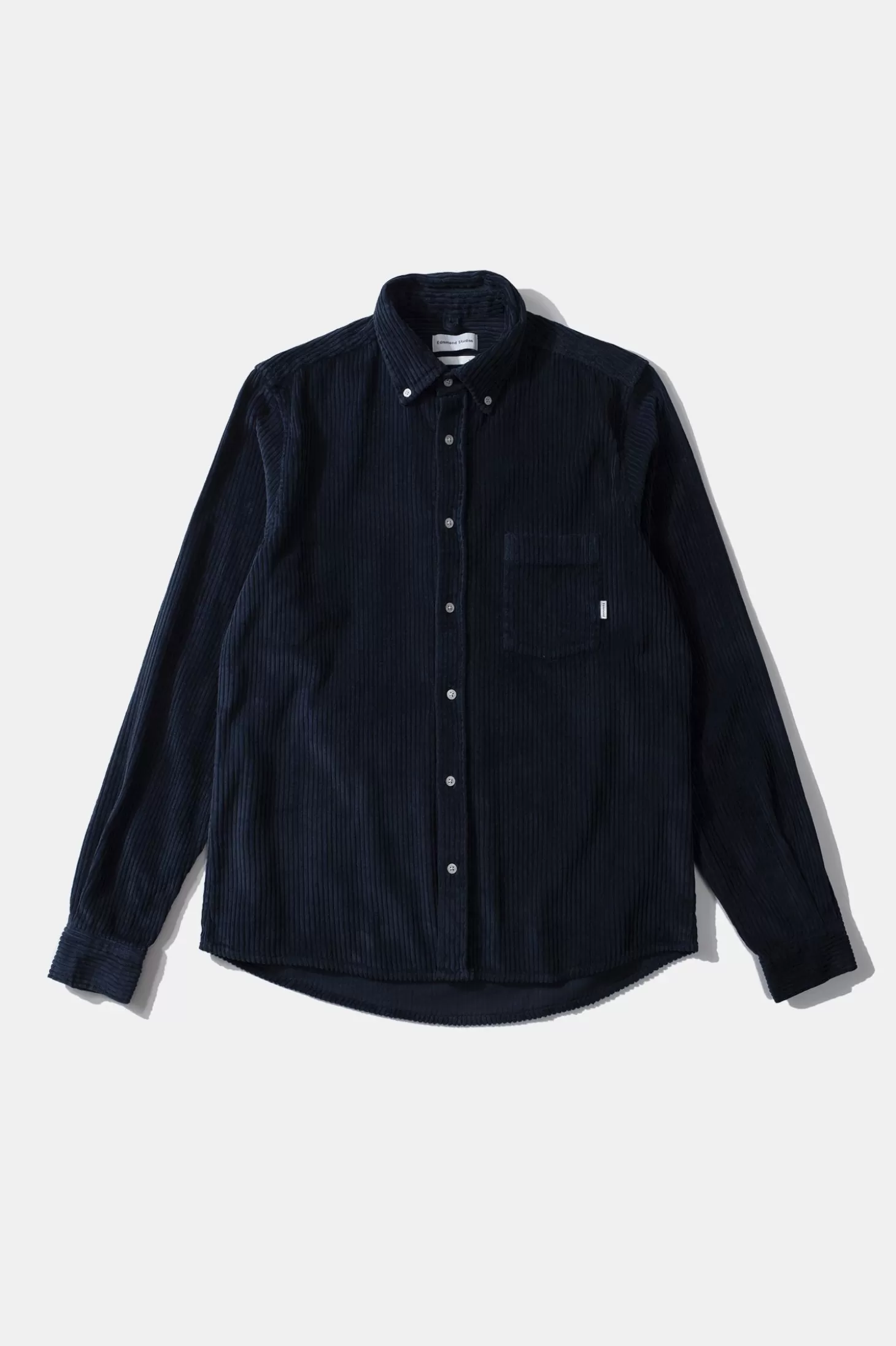 Best Sale Edmmond Studios Cord Shirt Plain Navy