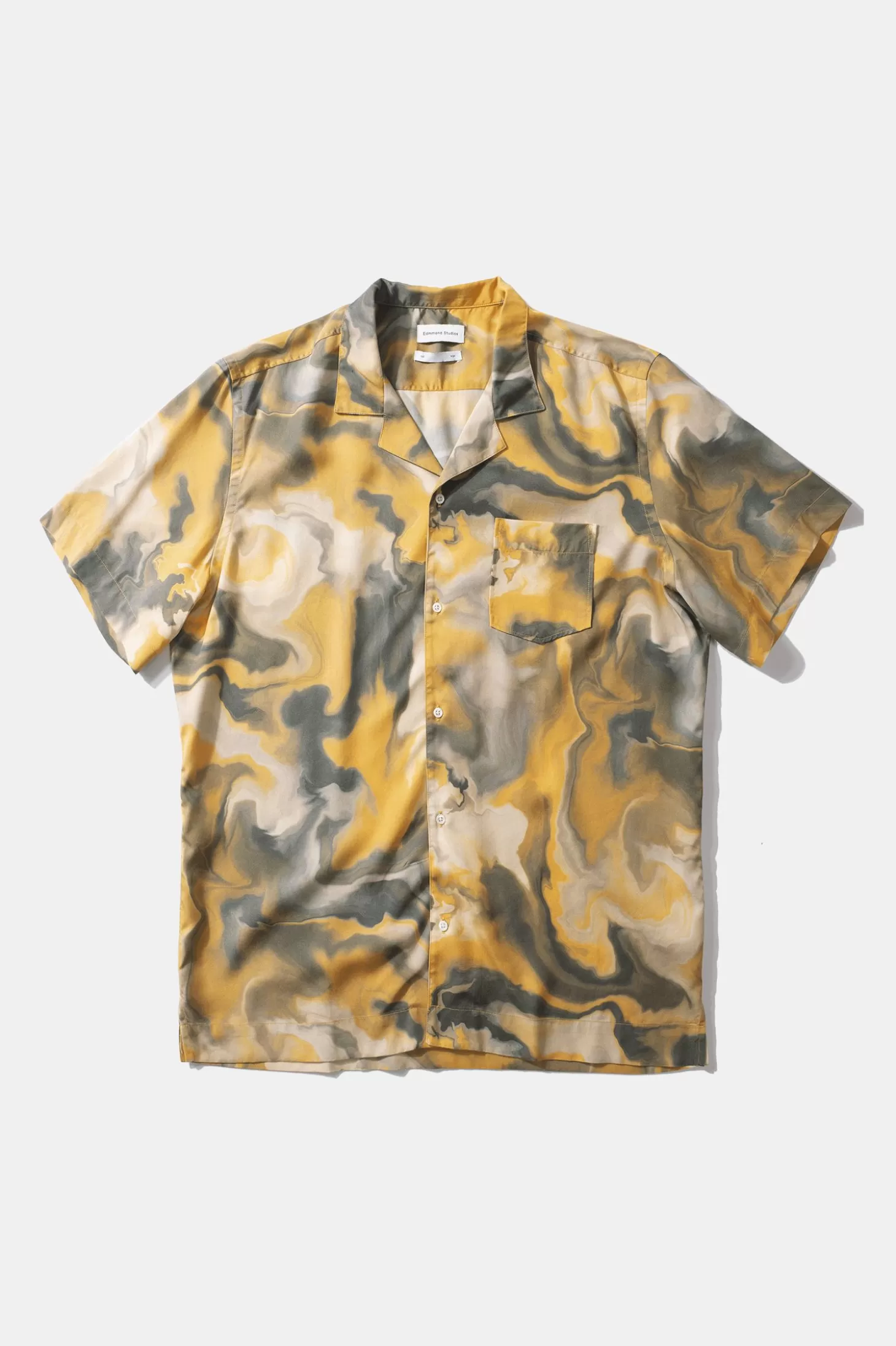 New Edmmond Studios Darius Short Sleeve Plain Mustard