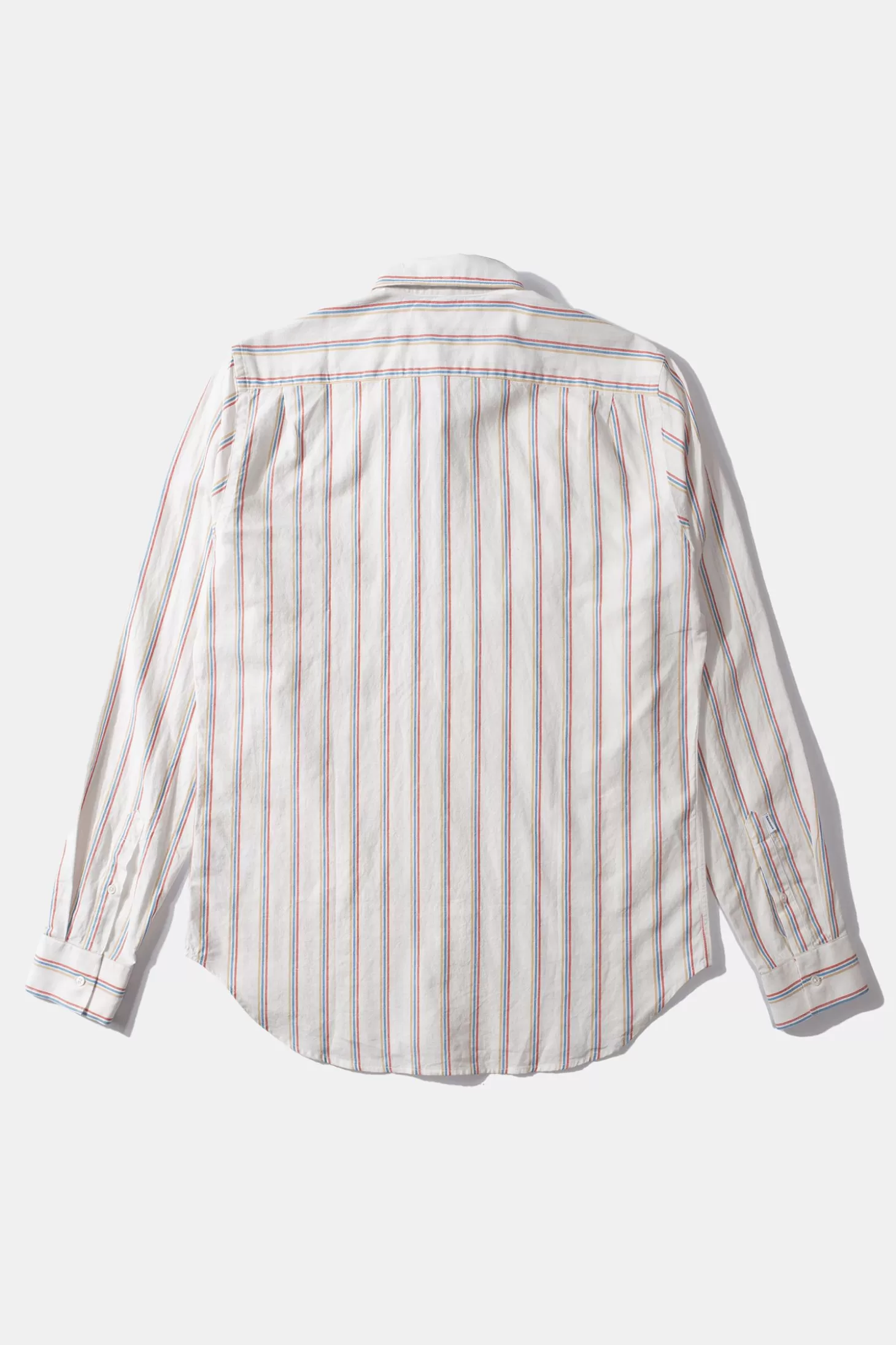 Outlet Edmmond Studios Day Shirt Stripes Plain Off White
