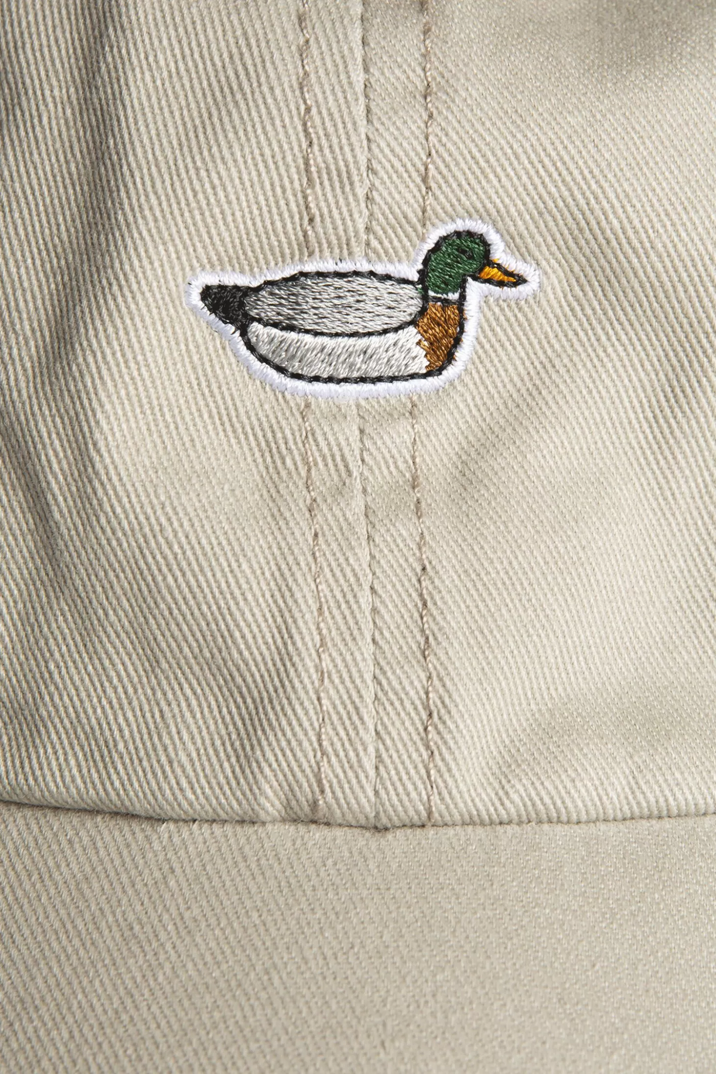 Cheap Edmmond Studios Duck Patch Cap Ns Plain Beige