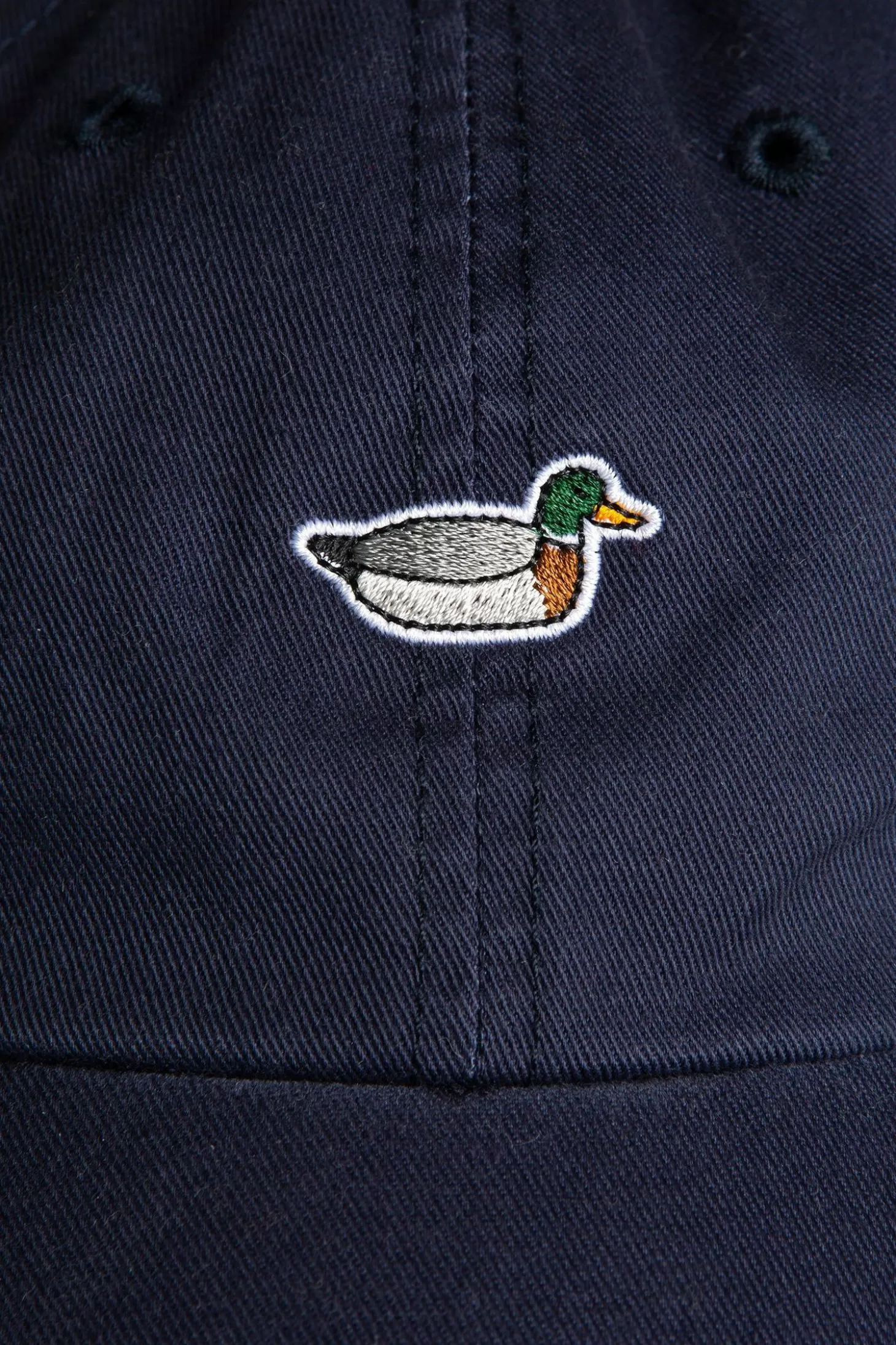 Shop Edmmond Studios Duck Patch Cap Ns Plain Navy