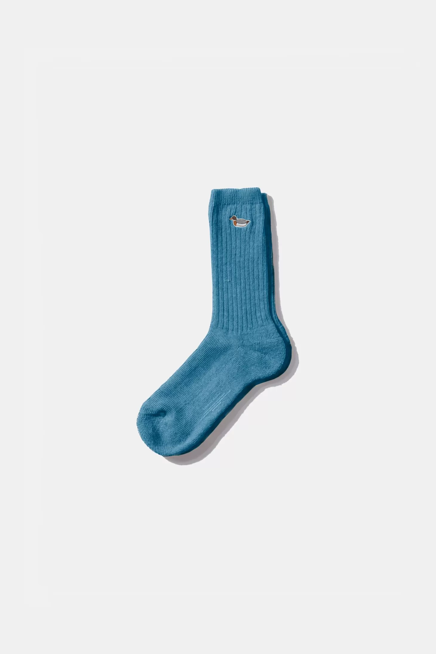 Clearance Edmmond Studios Duck Socks Plain Aqua