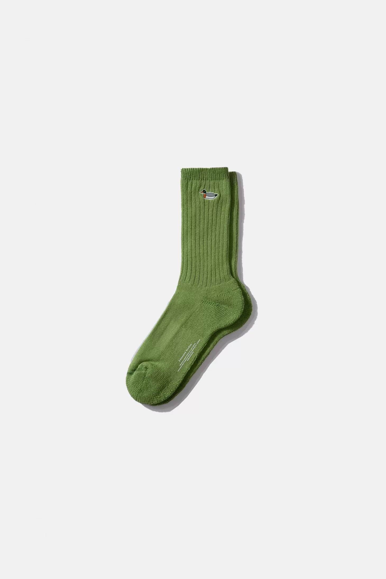 Best Sale Edmmond Studios Duck Socks Plain Green