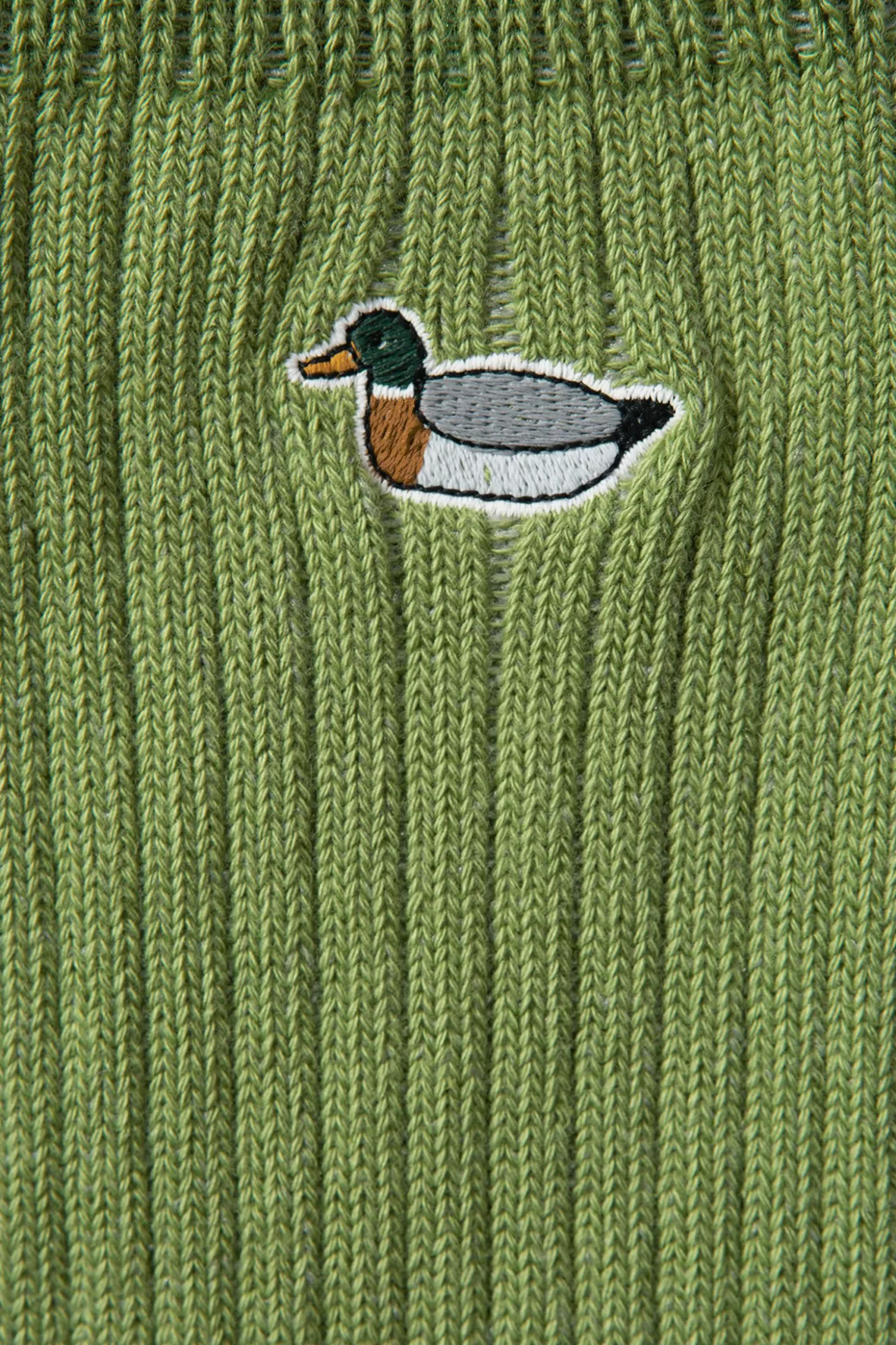 Best Sale Edmmond Studios Duck Socks Plain Green