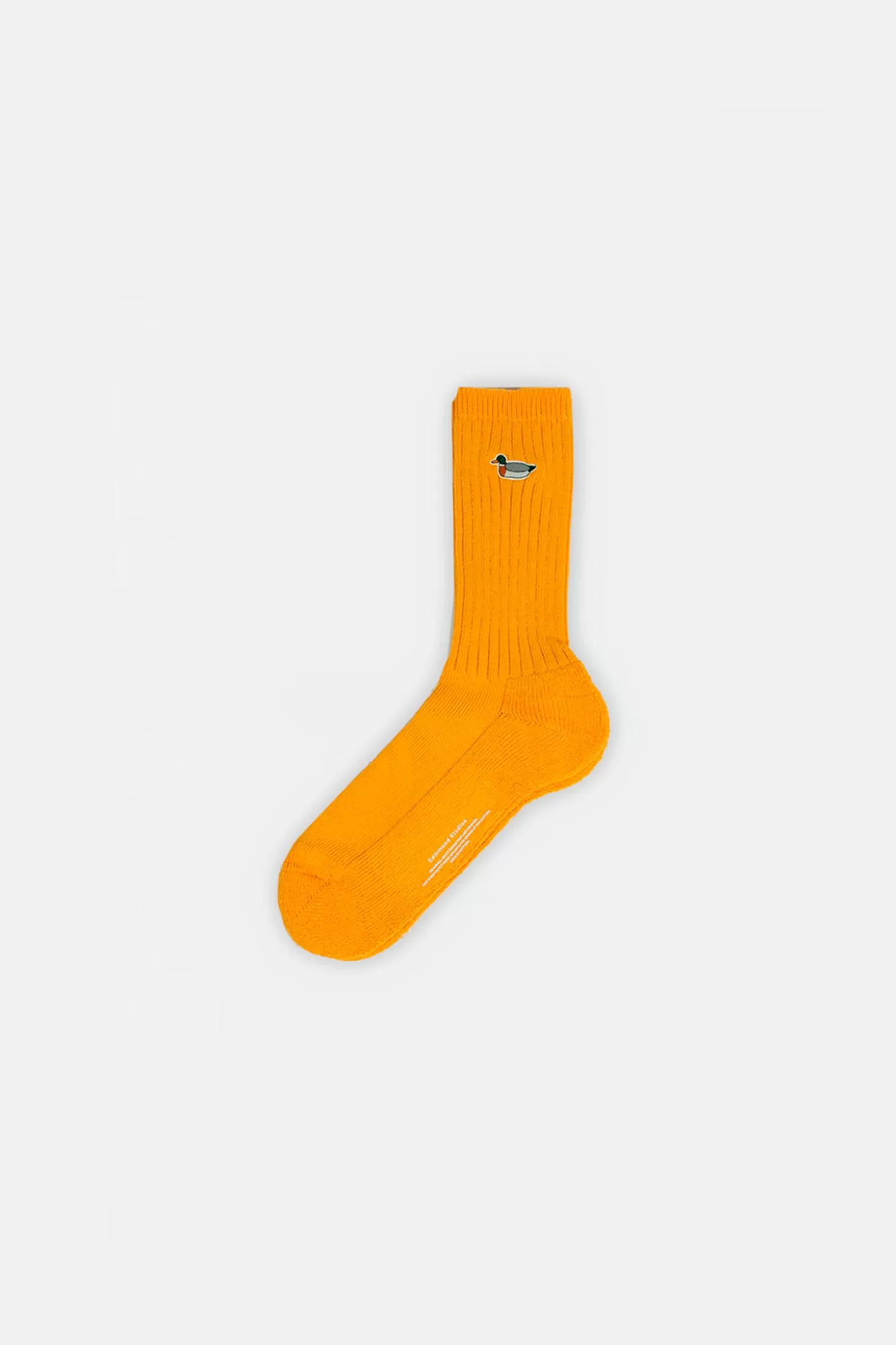 Flash Sale Edmmond Studios Duck Socks Plain Mustard