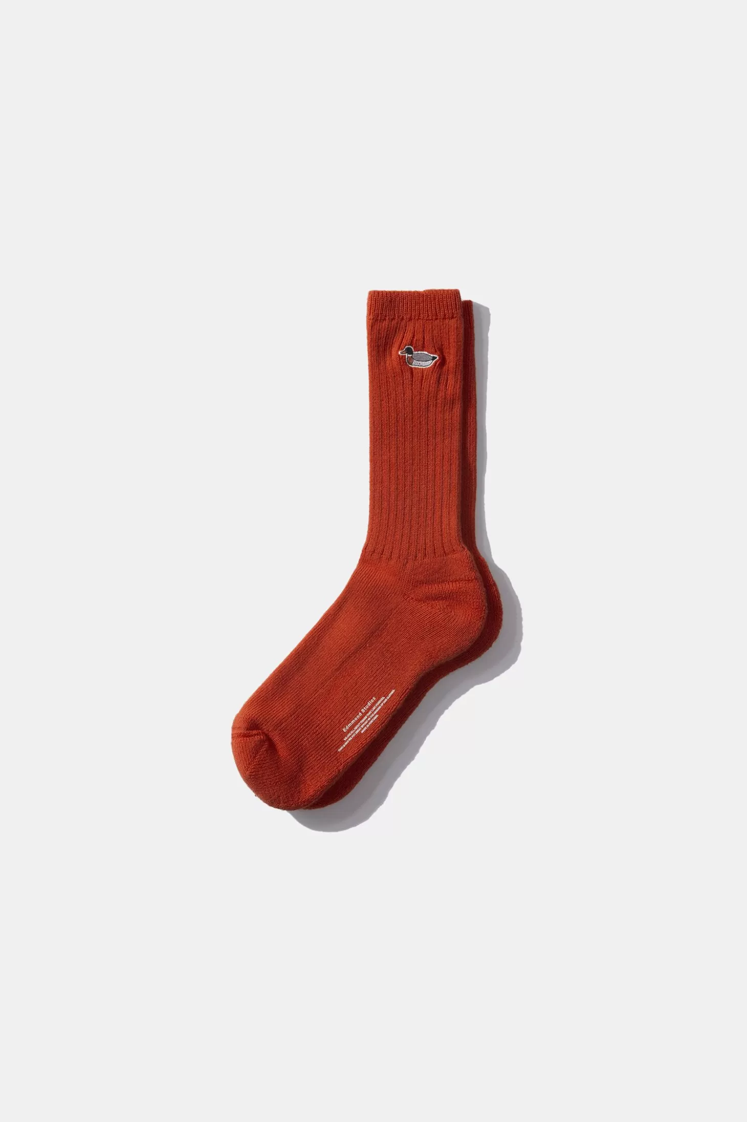 Online Edmmond Studios Duck Socks Plain Orange