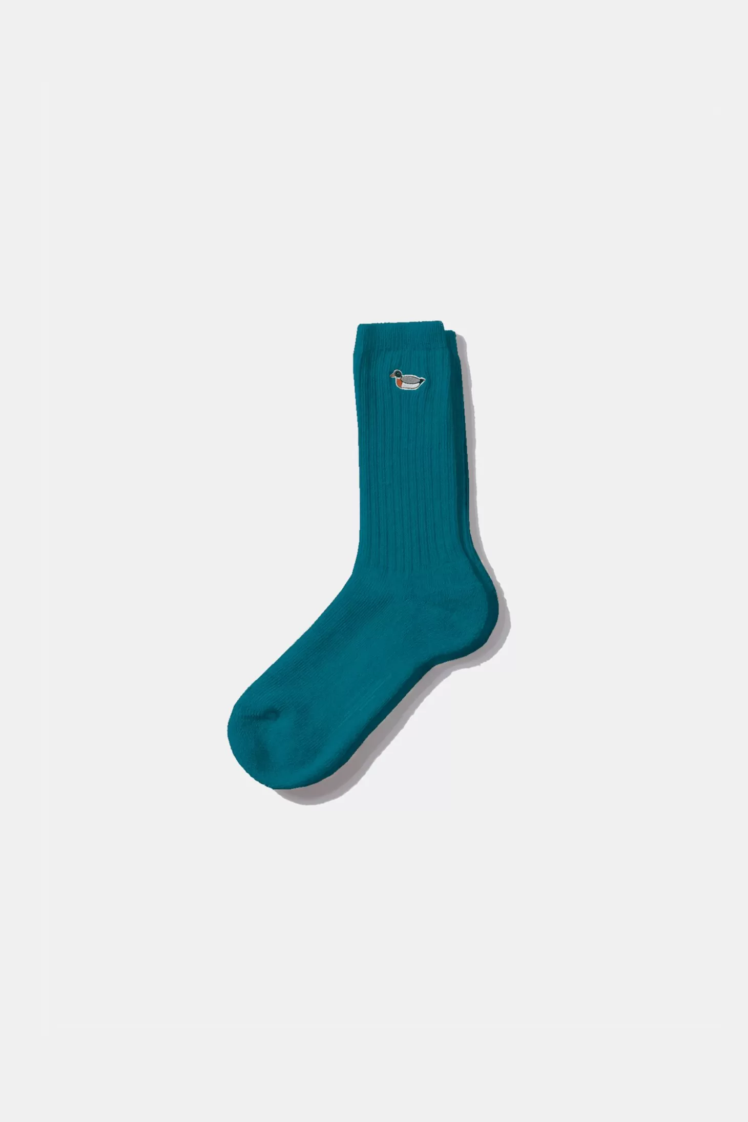 New Edmmond Studios Duck Socks Plain Turquoise