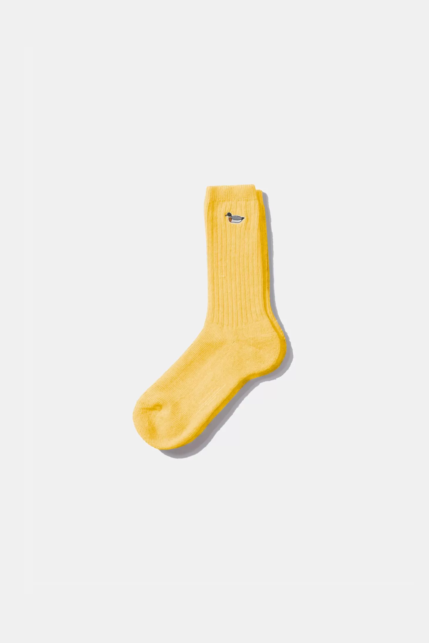 Outlet Edmmond Studios Duck Socks Plain Yellow