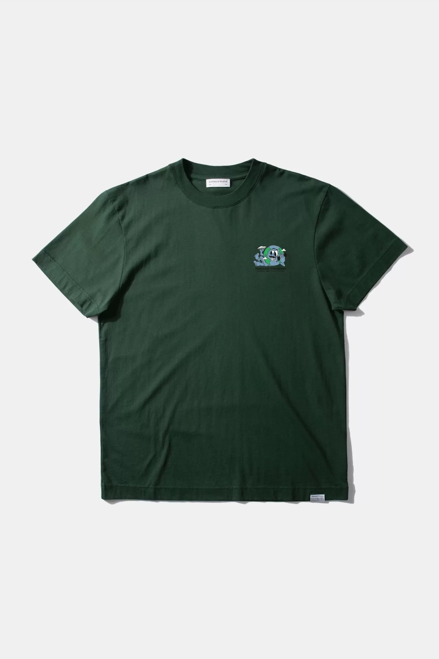 Clearance Edmmond Studios Enterprises Tee Plain Dk Green