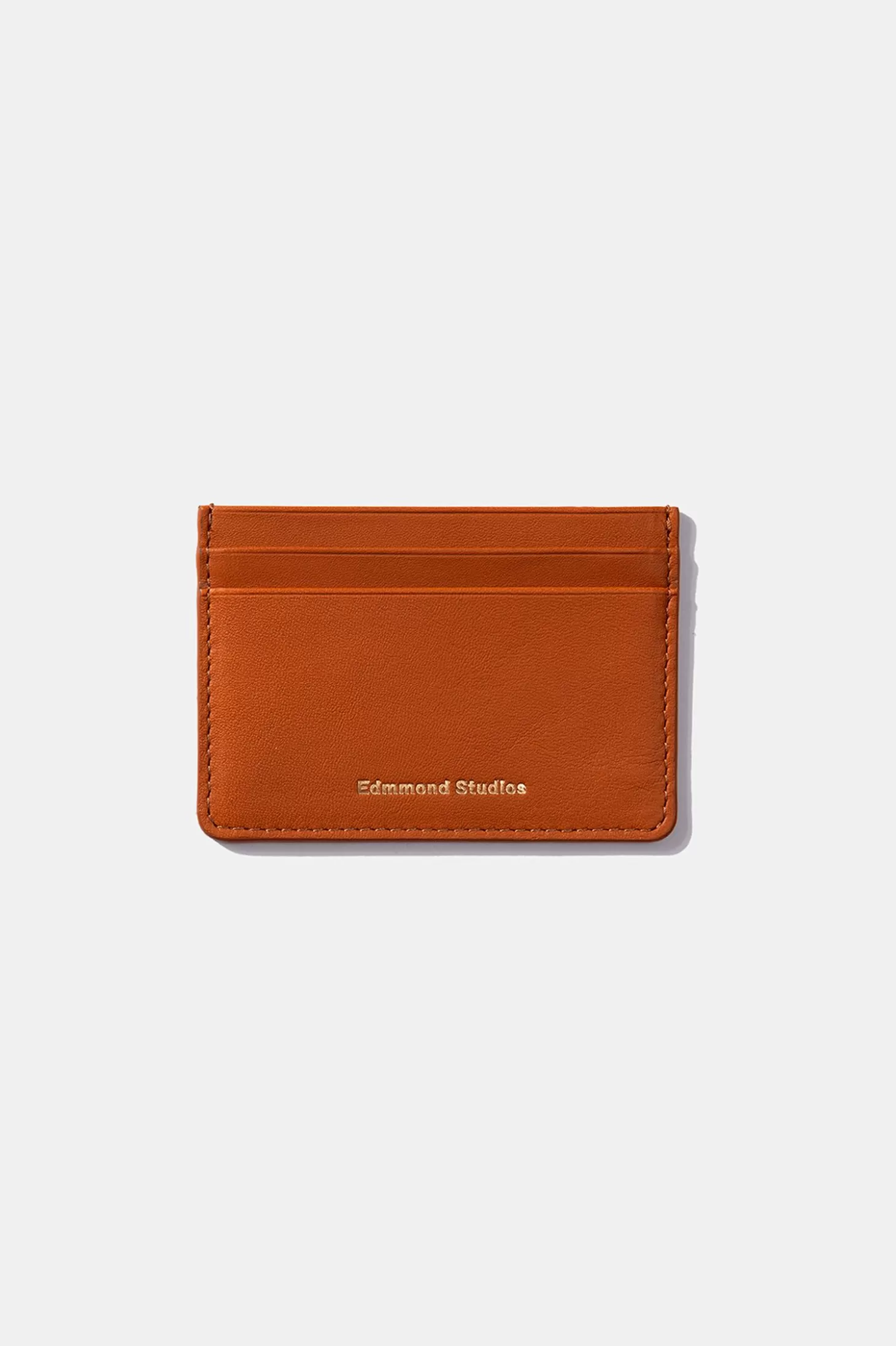 Flash Sale Edmmond Studios Fold Card Holder Plain Brown