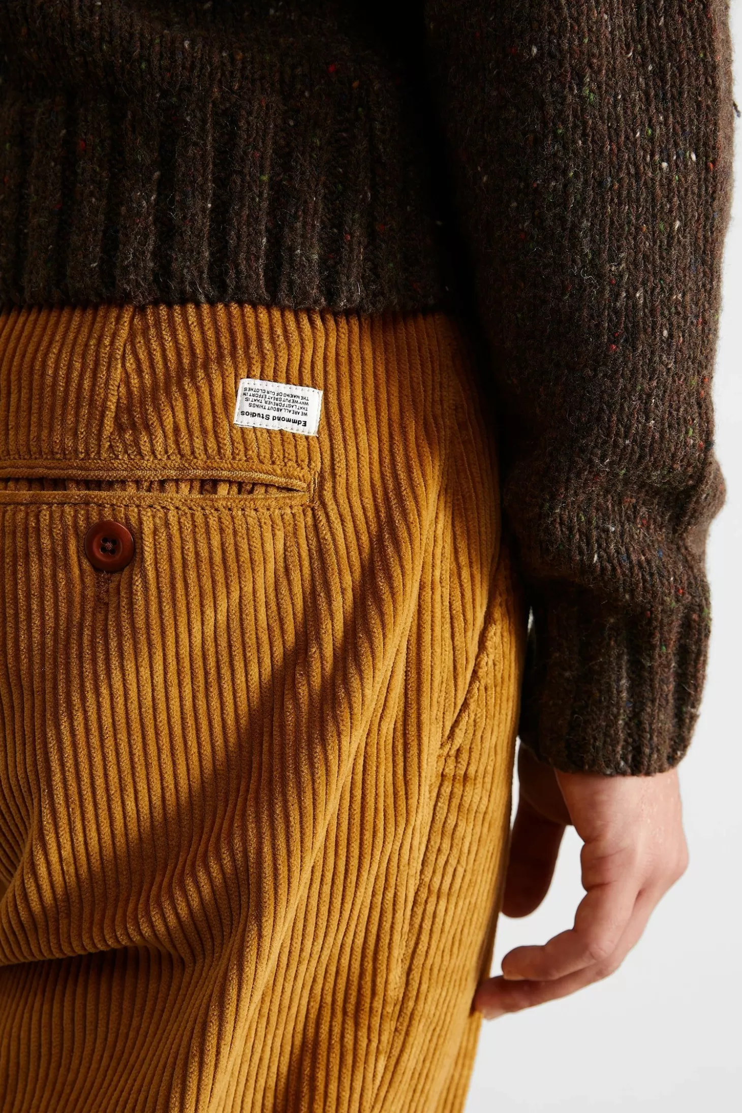Hot Edmmond Studios Jorge Pants Plain Caramel