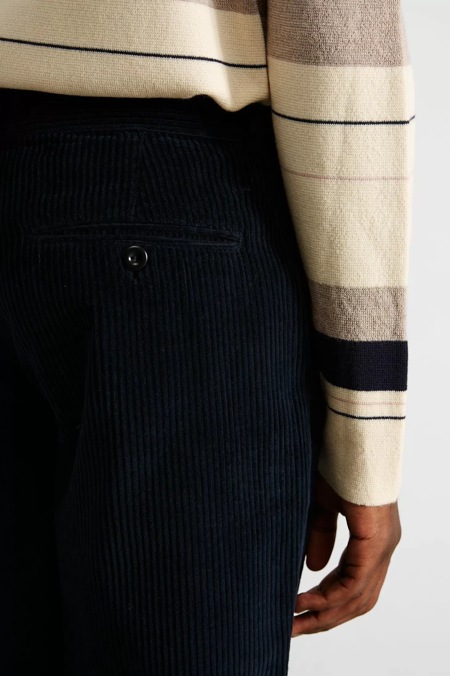 Online Edmmond Studios Jorge Pants Plain Navy