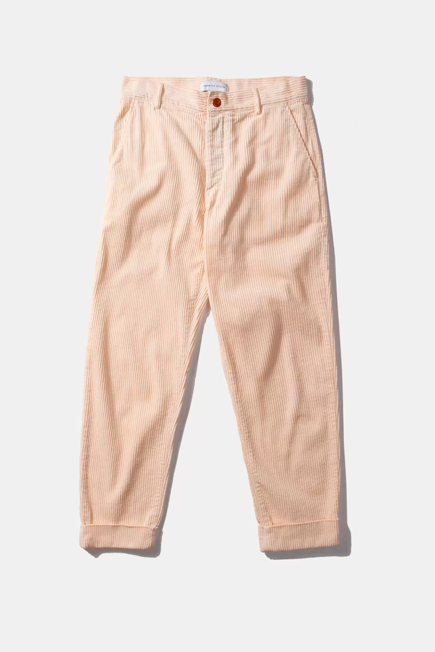 Shop Edmmond Studios Jorge Pants Plain Off White