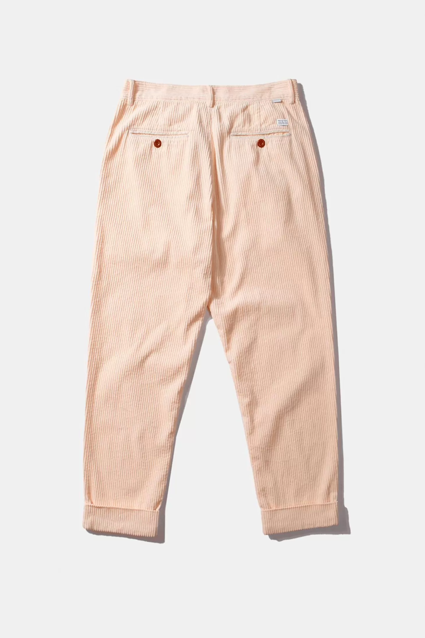 Shop Edmmond Studios Jorge Pants Plain Off White