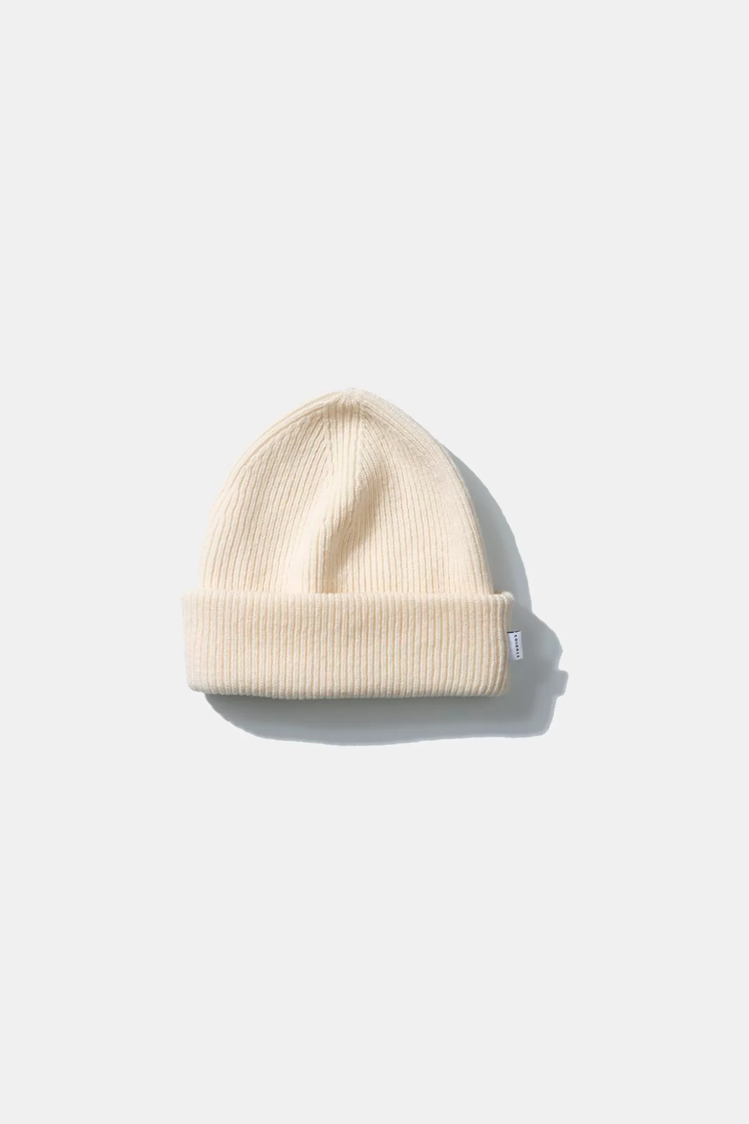 Discount Edmmond Studios Knit Beanie Plain Beige
