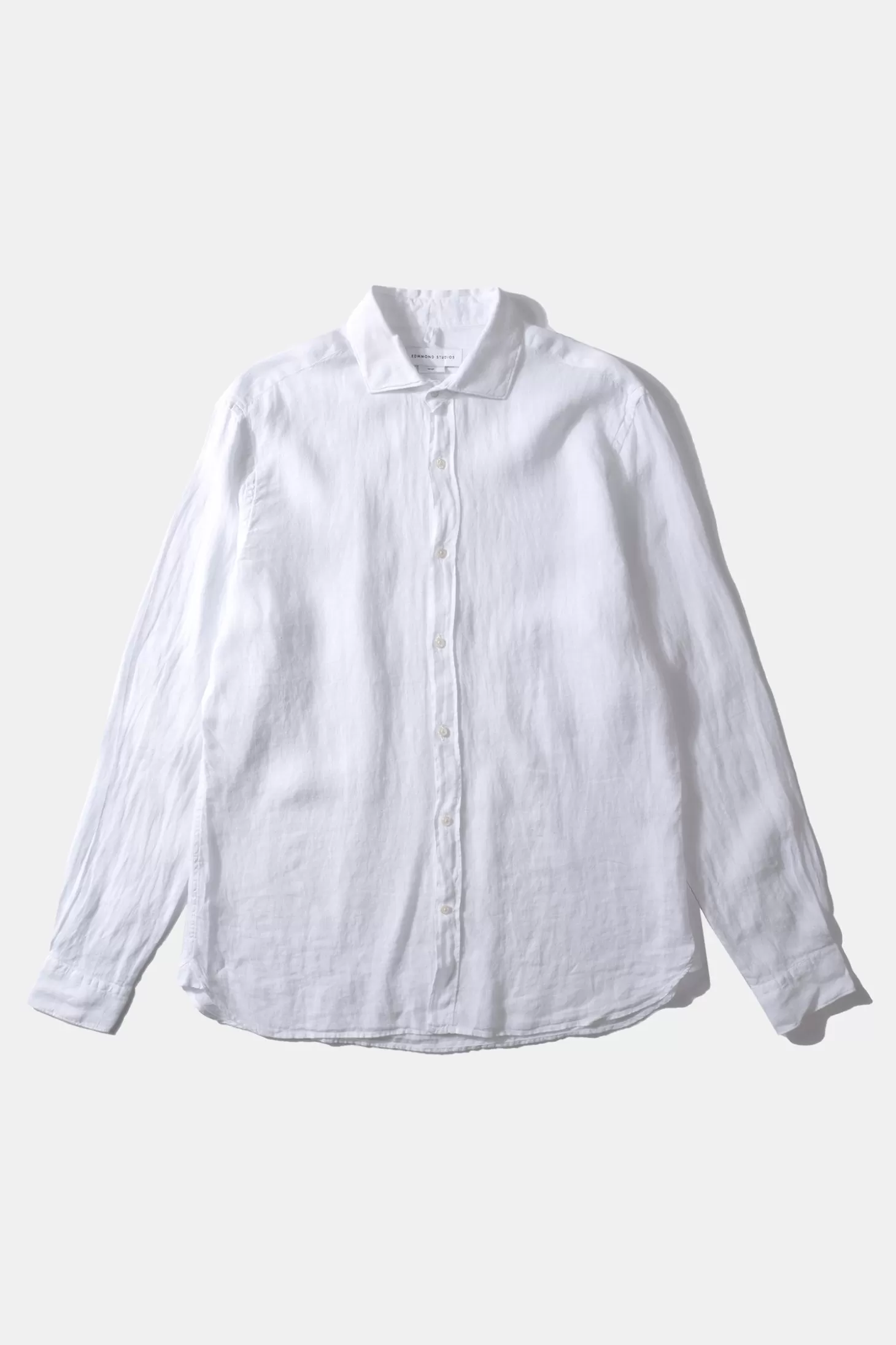 Sale Edmmond Studios Linen Shirt Plain White