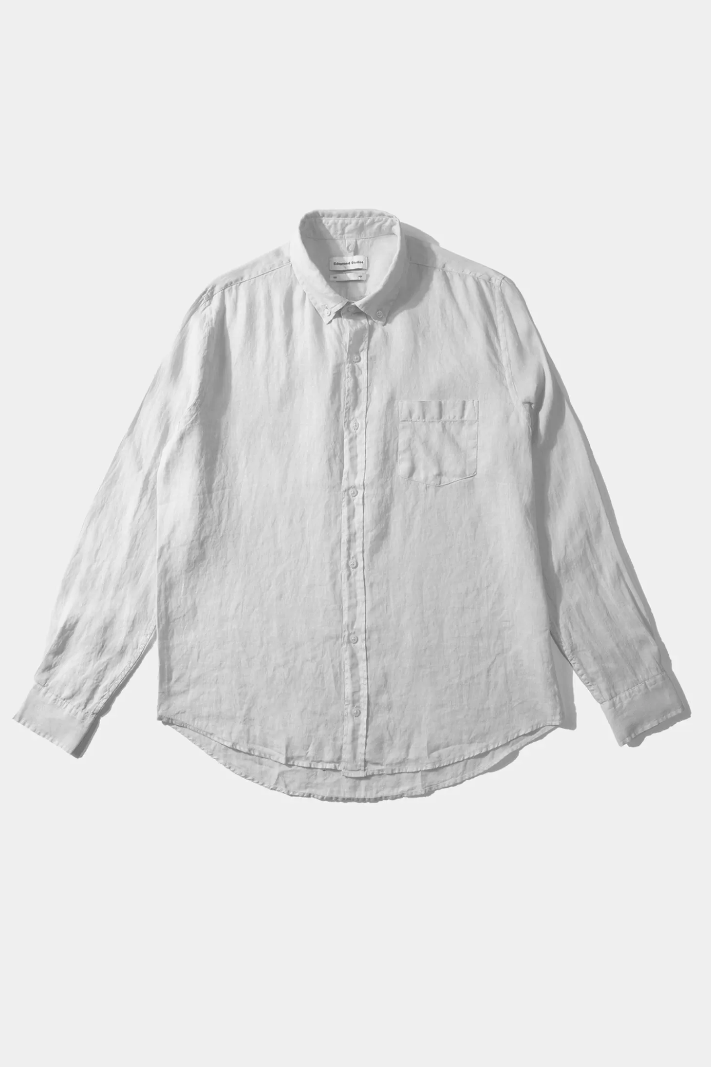 Cheap Edmmond Studios Linen Shirt Plain White
