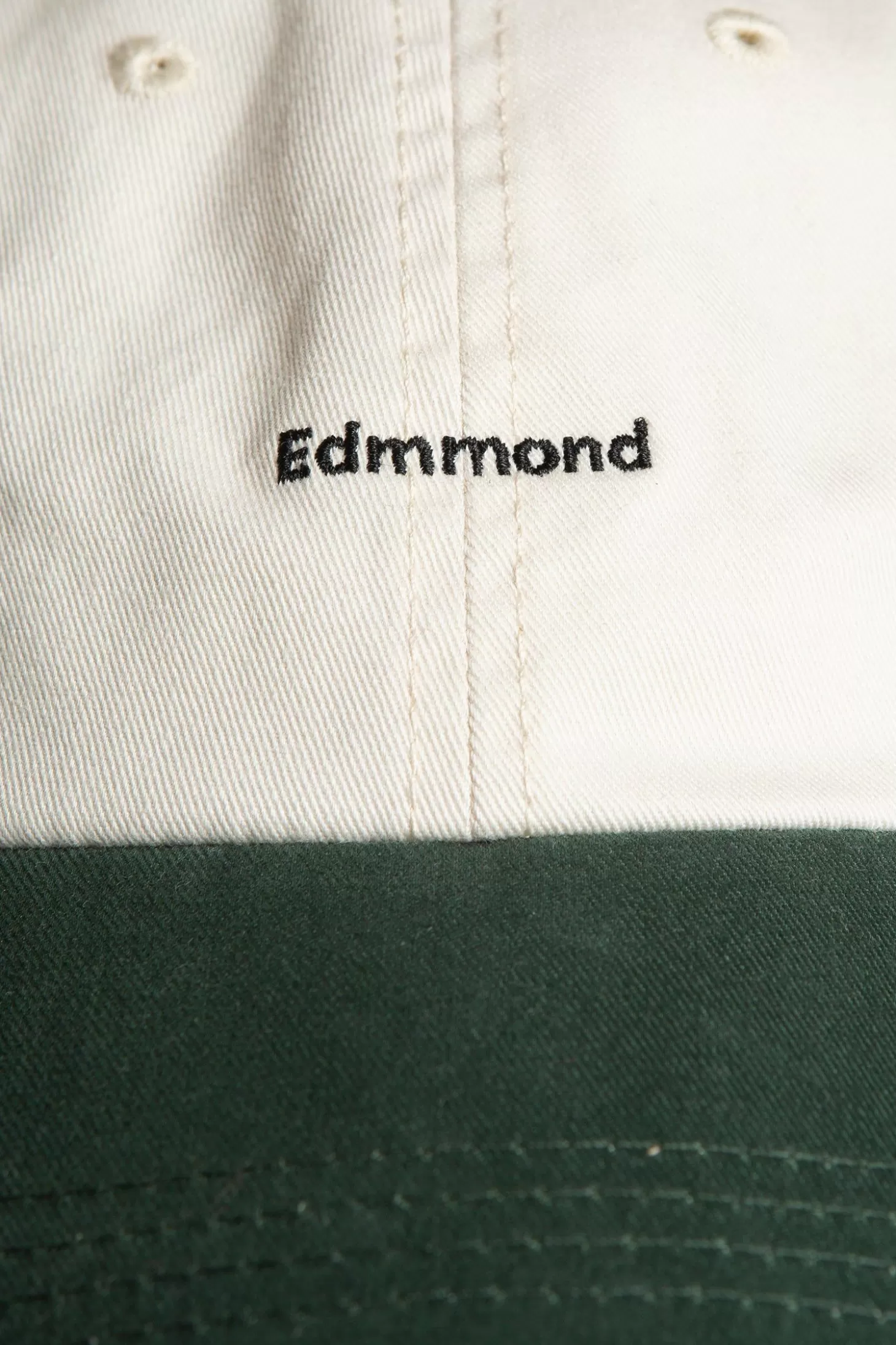 Online Edmmond Studios Logo Bicolor Cap Plain Beige