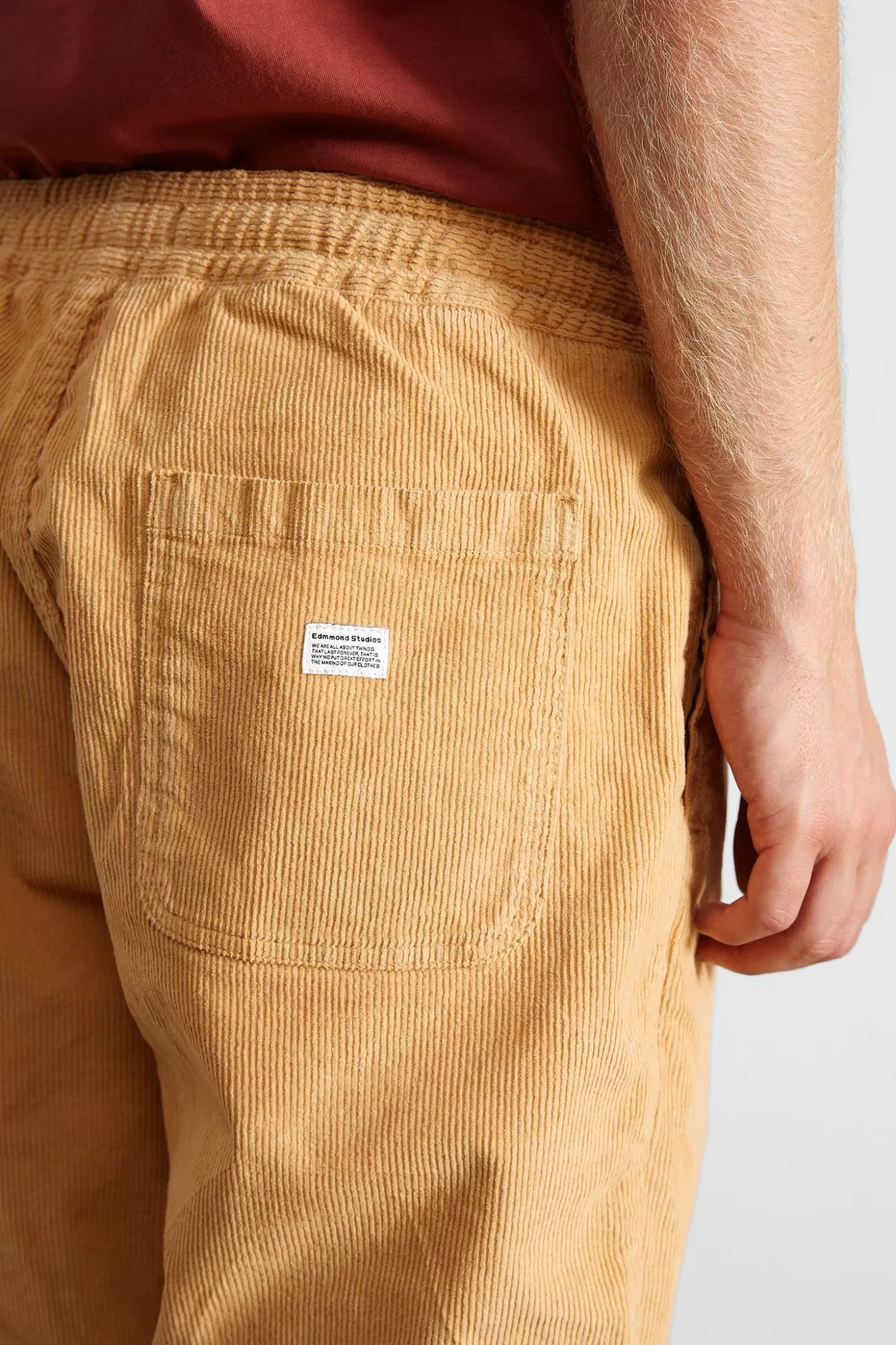 Hot Edmmond Studios Marvin Pants Cord Plain Caramel