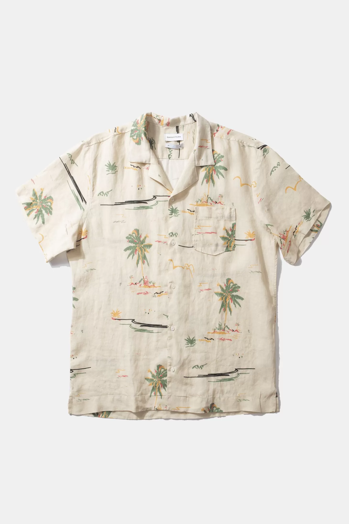 Cheap Edmmond Studios Matt Short Sleeve Plain Off White
