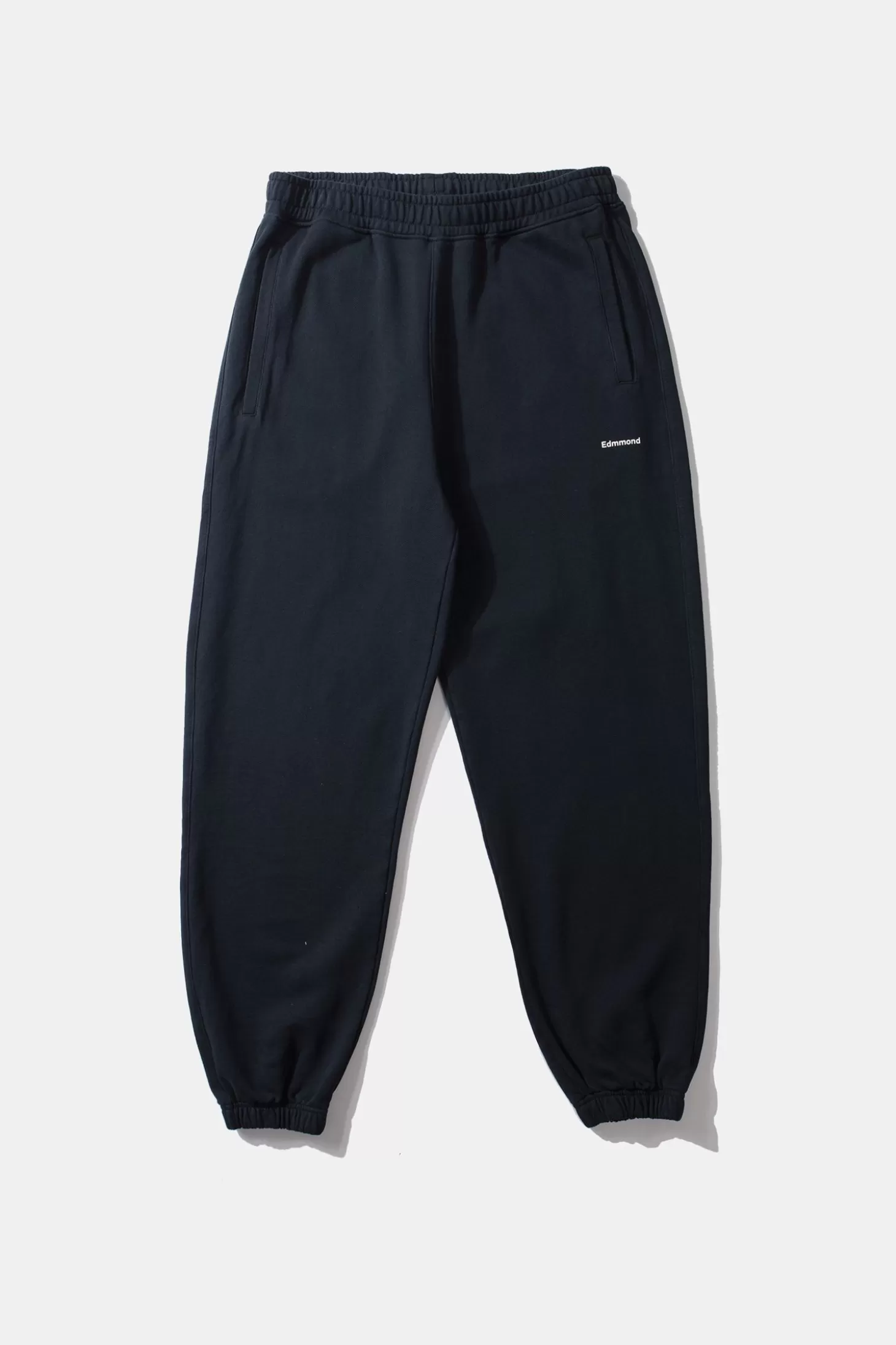 Best Sale Edmmond Studios Mini Logo Pants Plain Navy