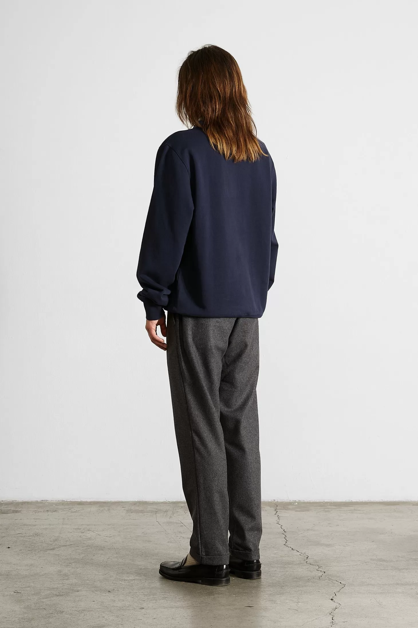 Outlet Edmmond Studios Mini Logo Sw Plain Navy