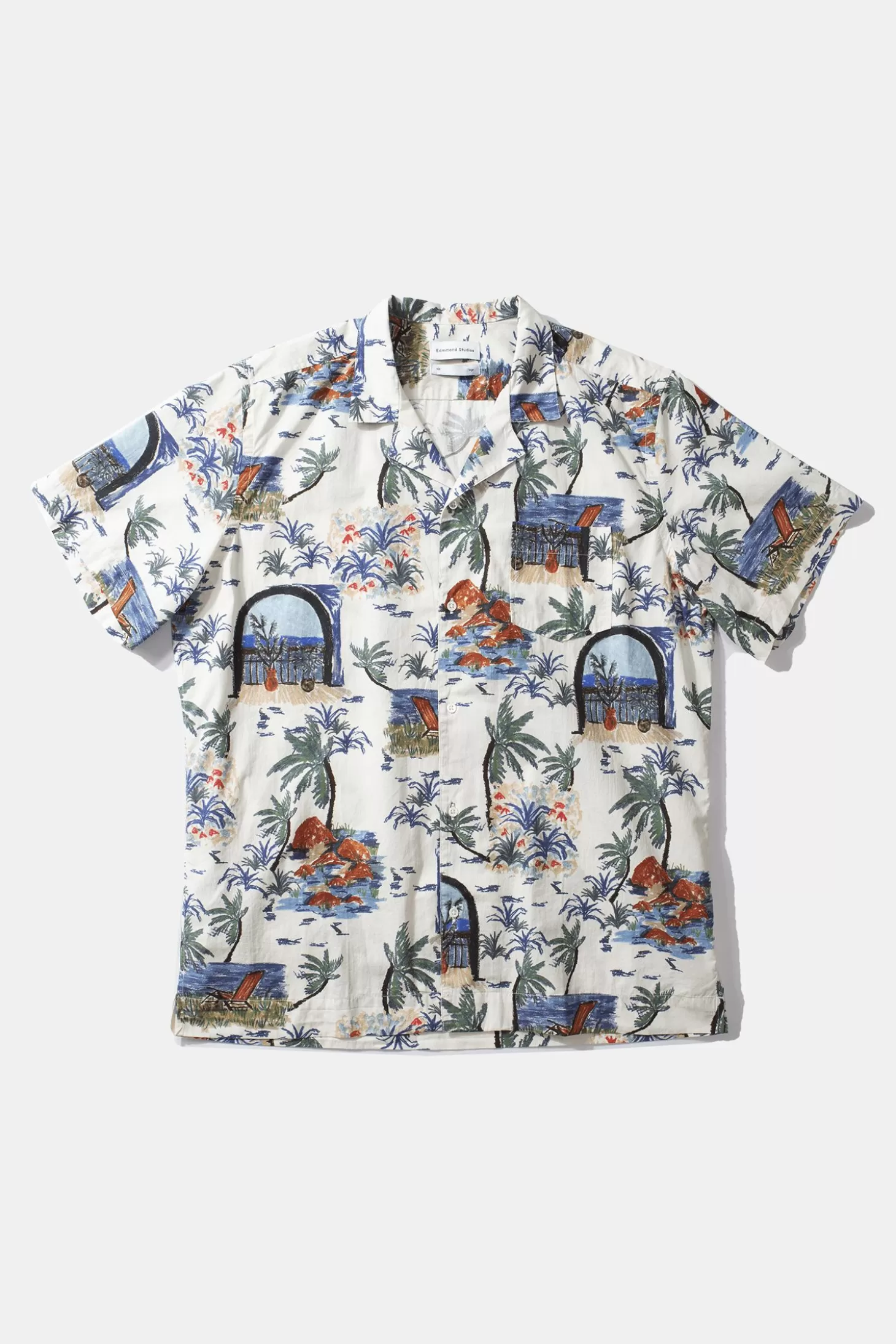 New Edmmond Studios Paradise Short Sleeve Plain White