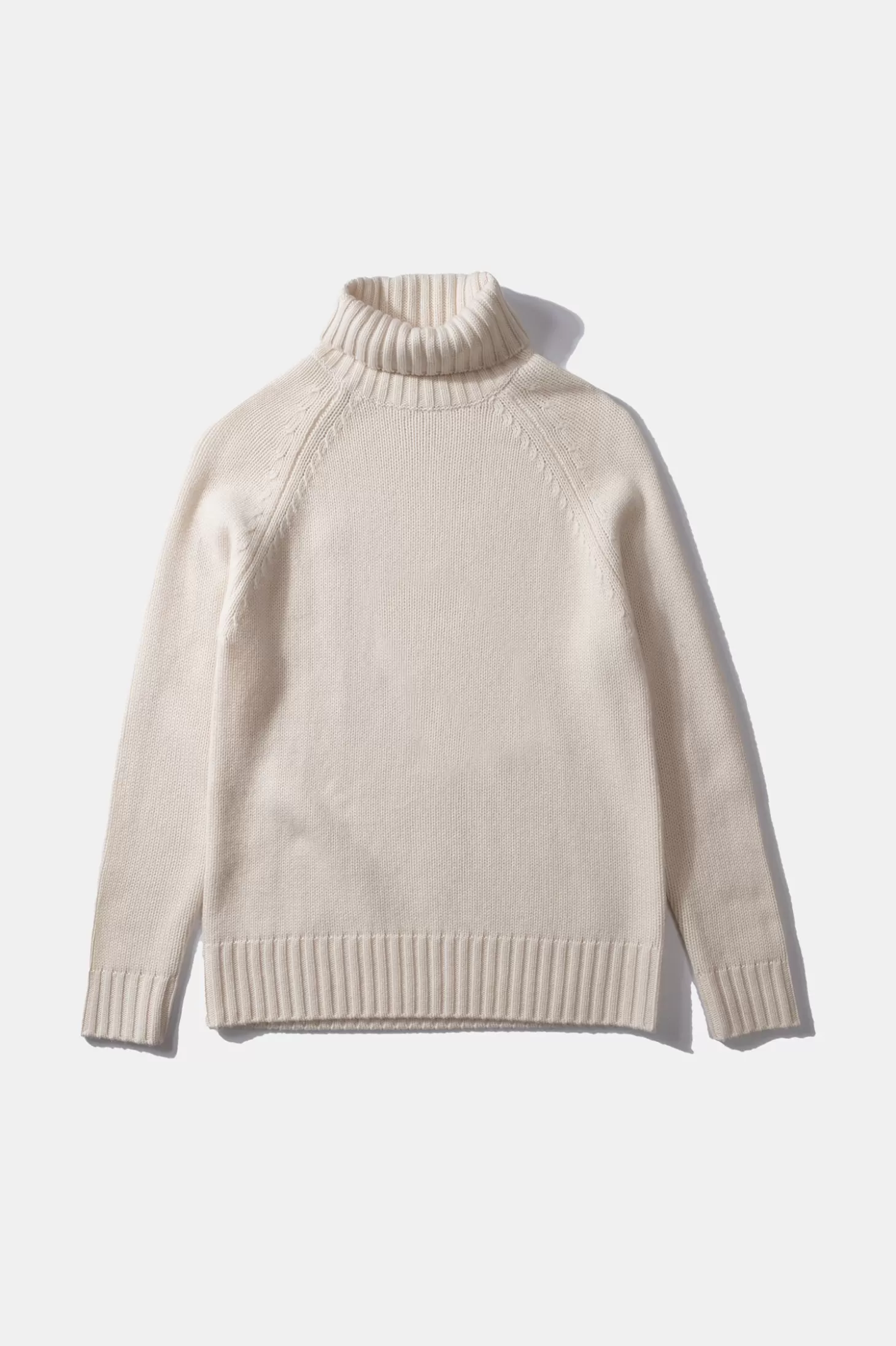 Cheap Edmmond Studios Paris Turtle Neck Plain Off White