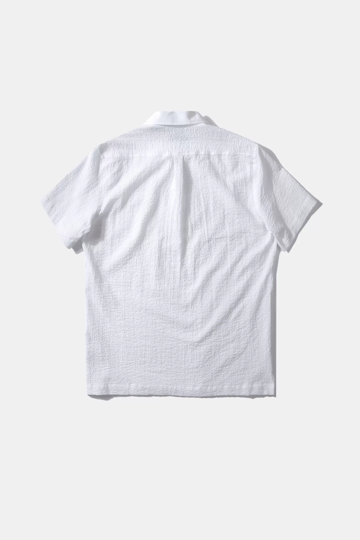 Best Edmmond Studios Polo Shirt Seersucker Plain White