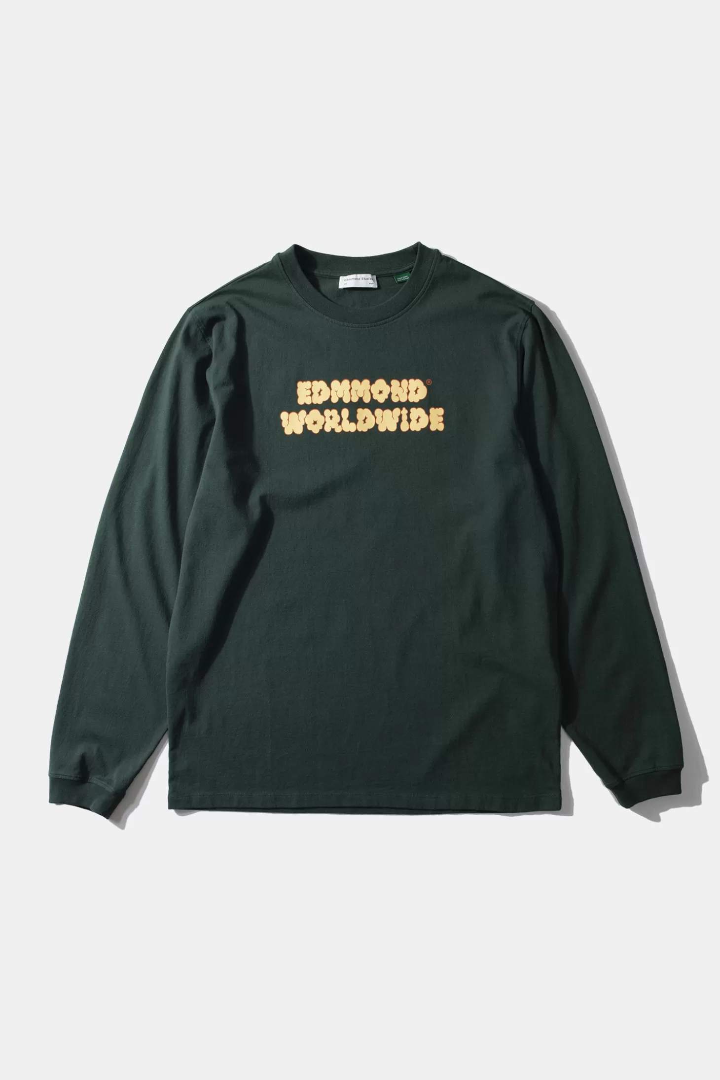 Clearance Edmmond Studios Puff Ls Plain Dk Green