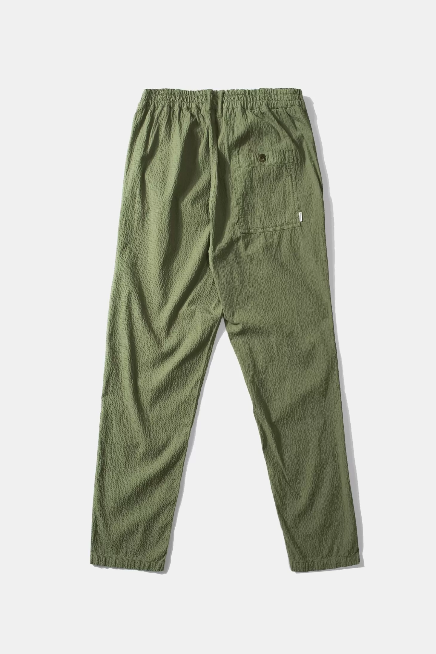 Cheap Edmmond Studios Seersucker Pants Plain Khaki