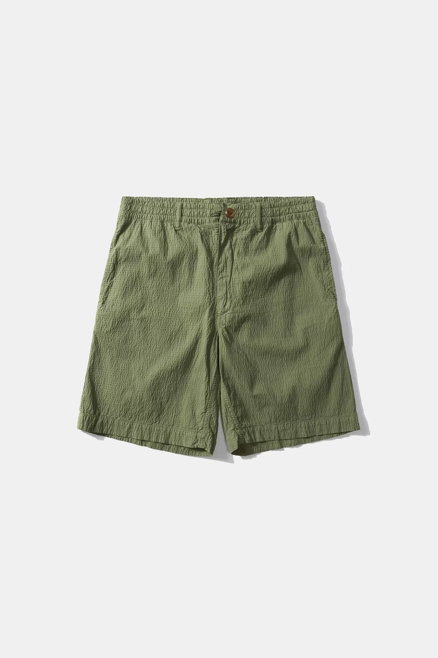 Clearance Edmmond Studios Seersucker Plain Khaki