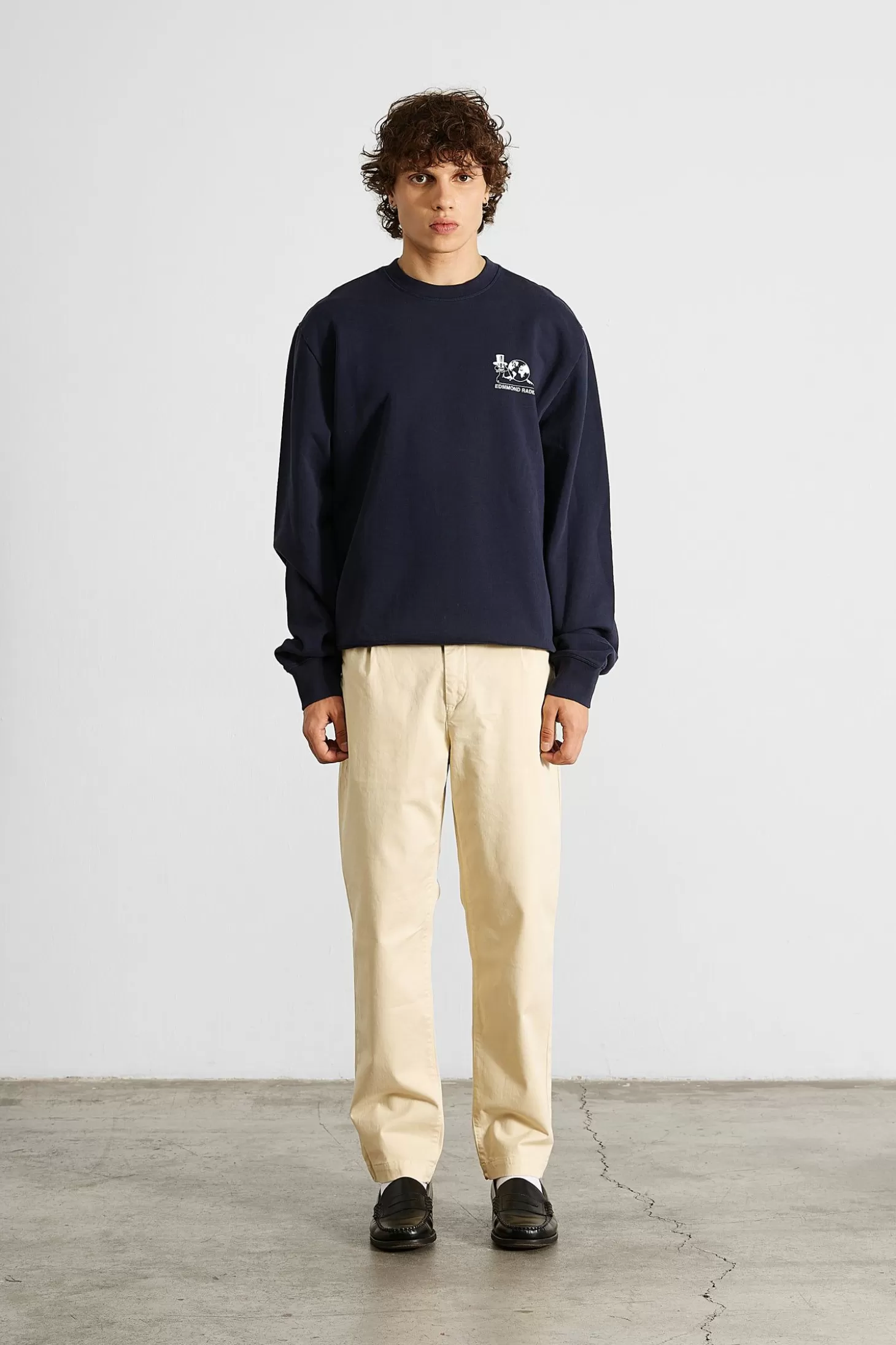 Outlet Edmmond Studios Slow Rythms Sw Plain Navy