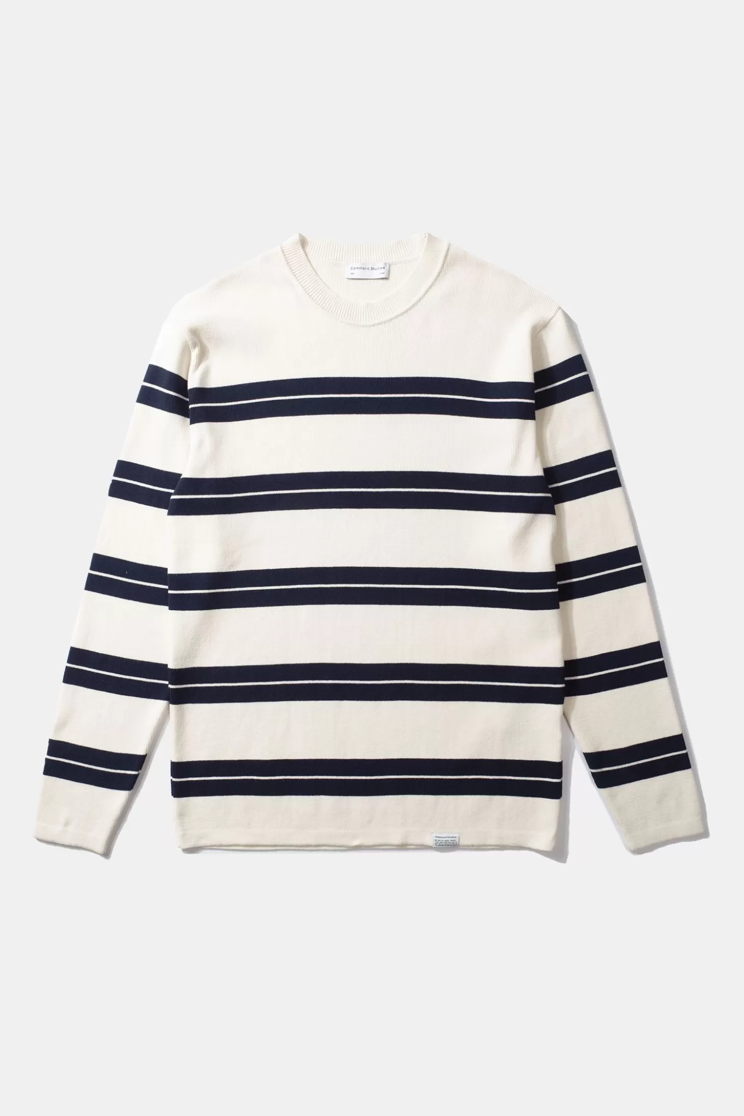 Best Edmmond Studios Striped Sweater Plain Beige