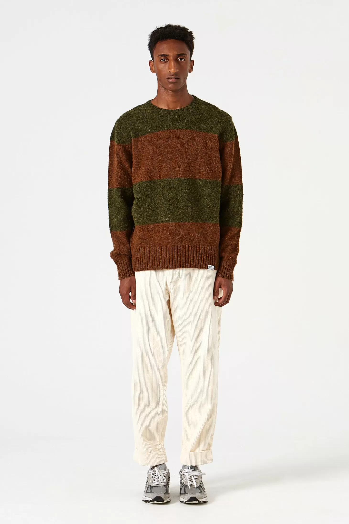 Best Edmmond Studios Stripes Sweater Plain Green