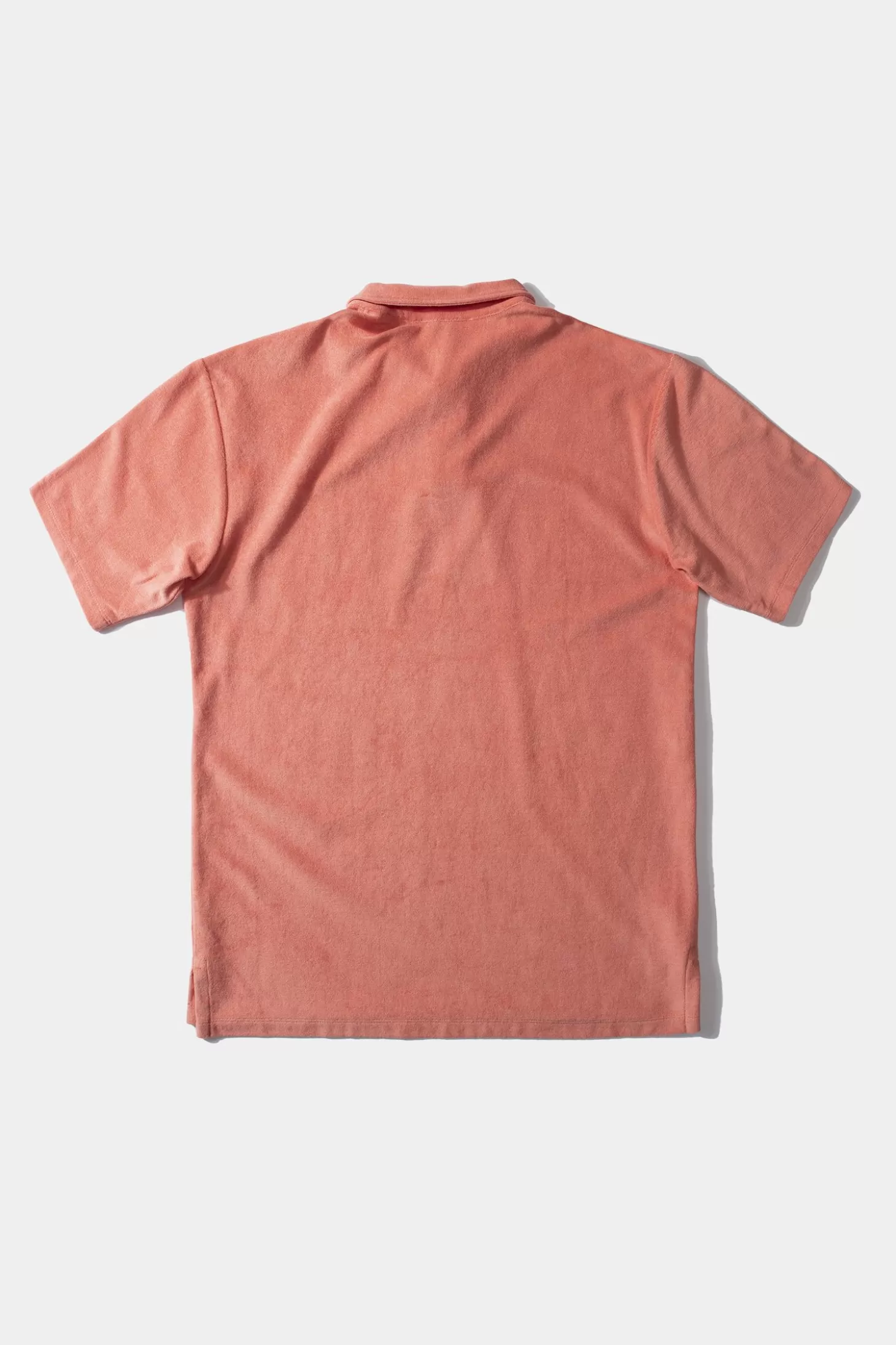 Discount Edmmond Studios Terry Polo Plain Salmon