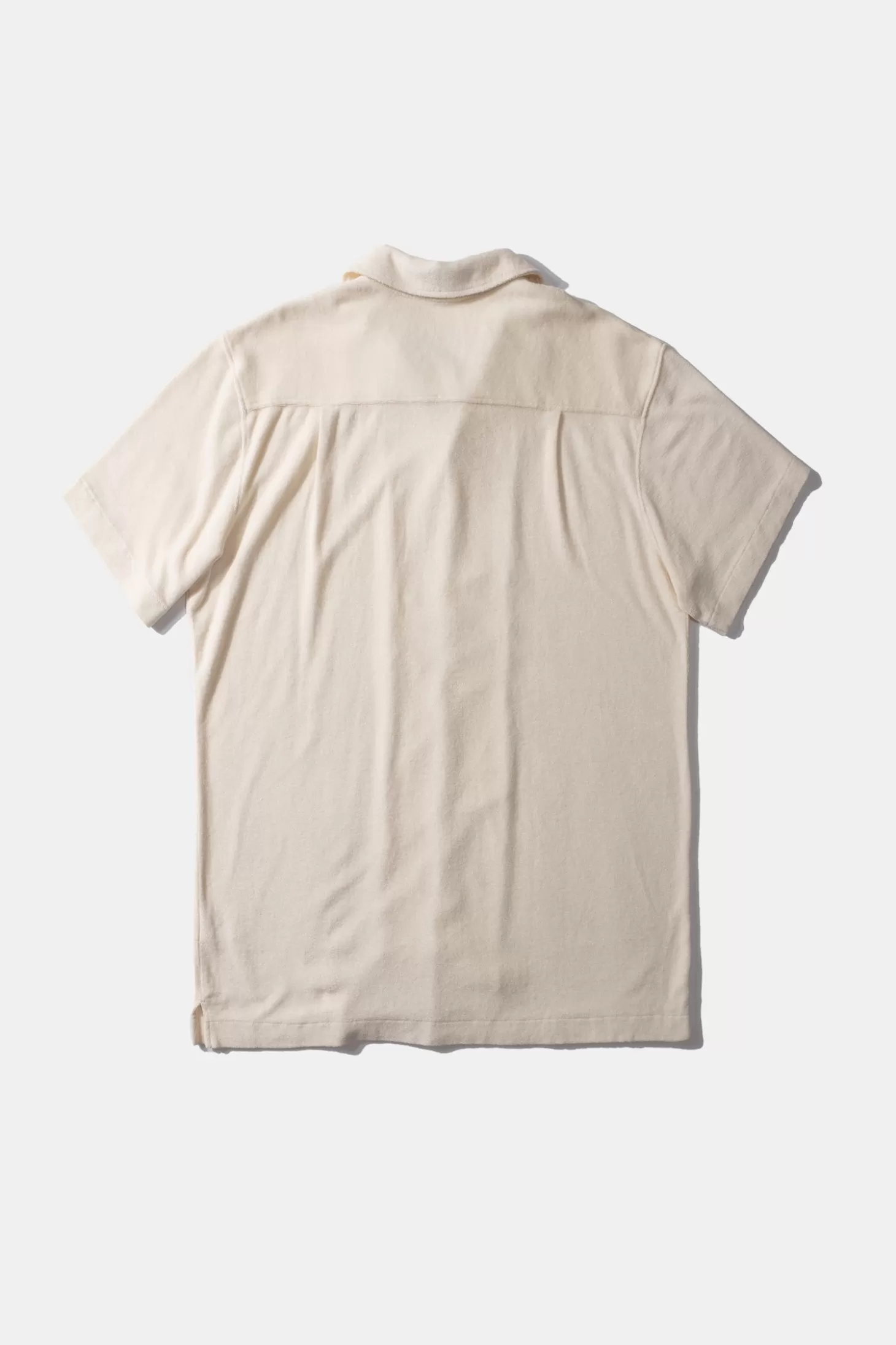 Cheap Edmmond Studios Terry Shirt Plain Off White