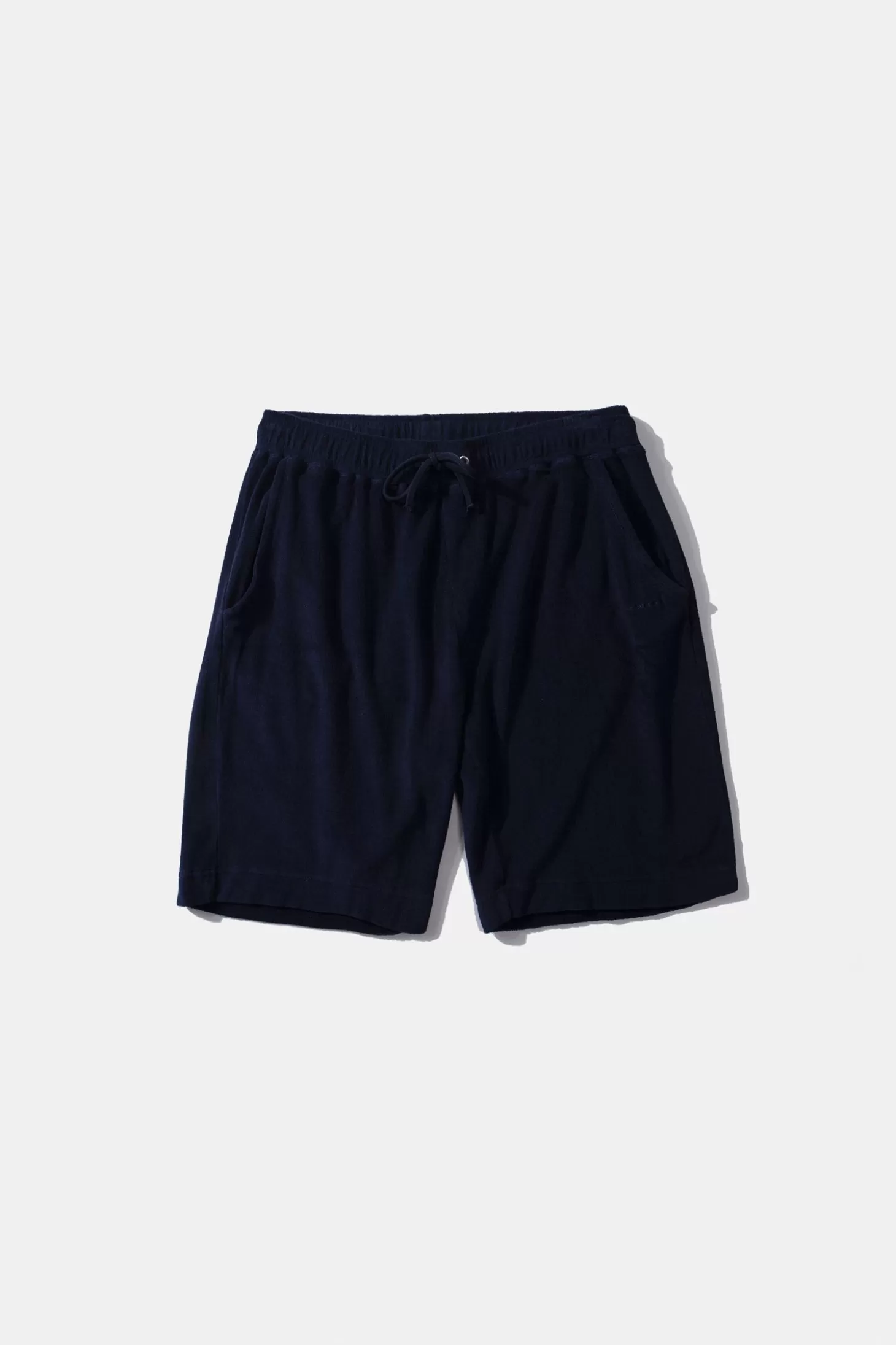 Sale Edmmond Studios Terry Shorts Plain Navy